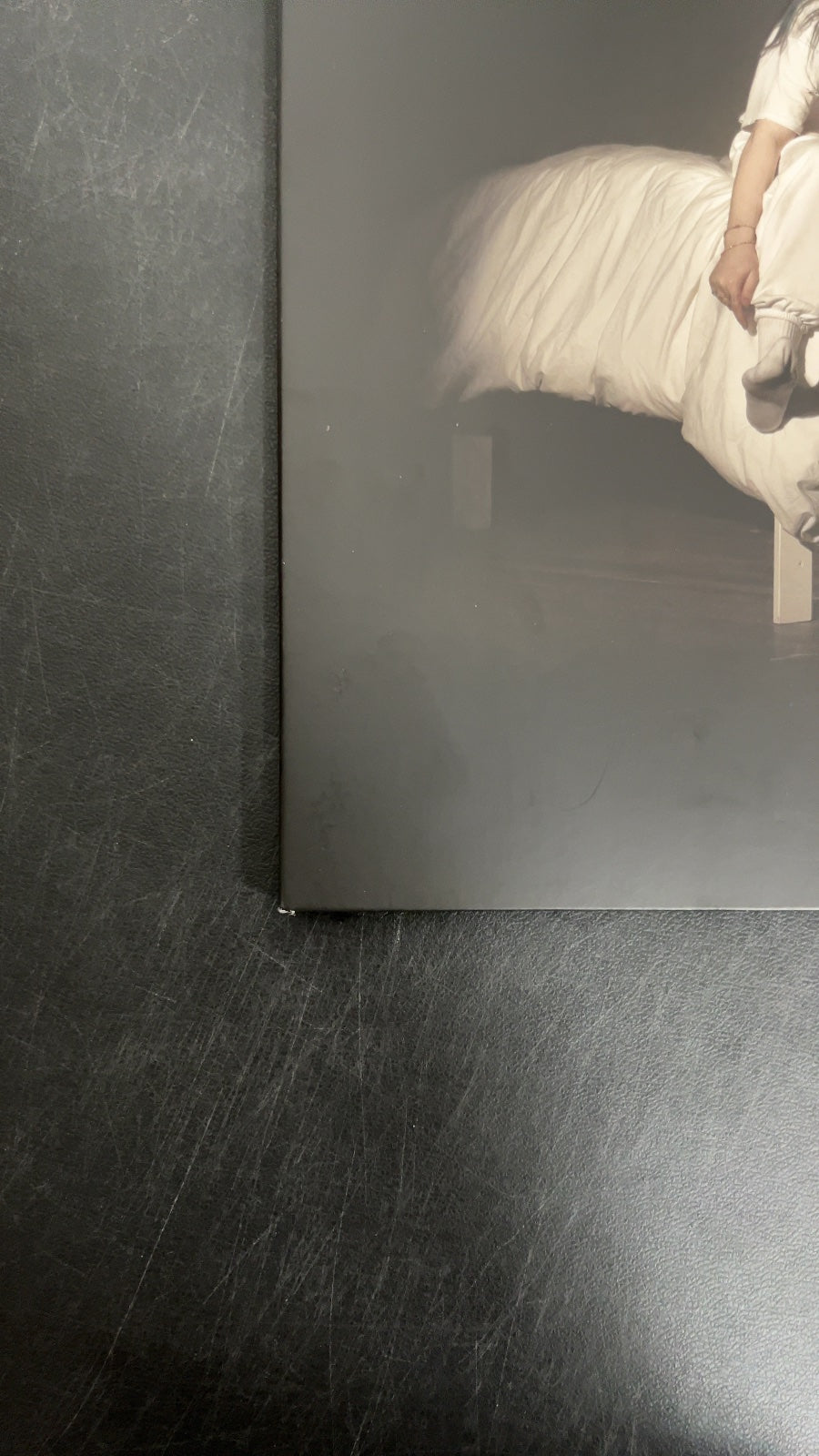 FRONT_BL - Billie Eilish - WHEN WE ALL FALL ... LE Green Vinyl USED NOT TESTED