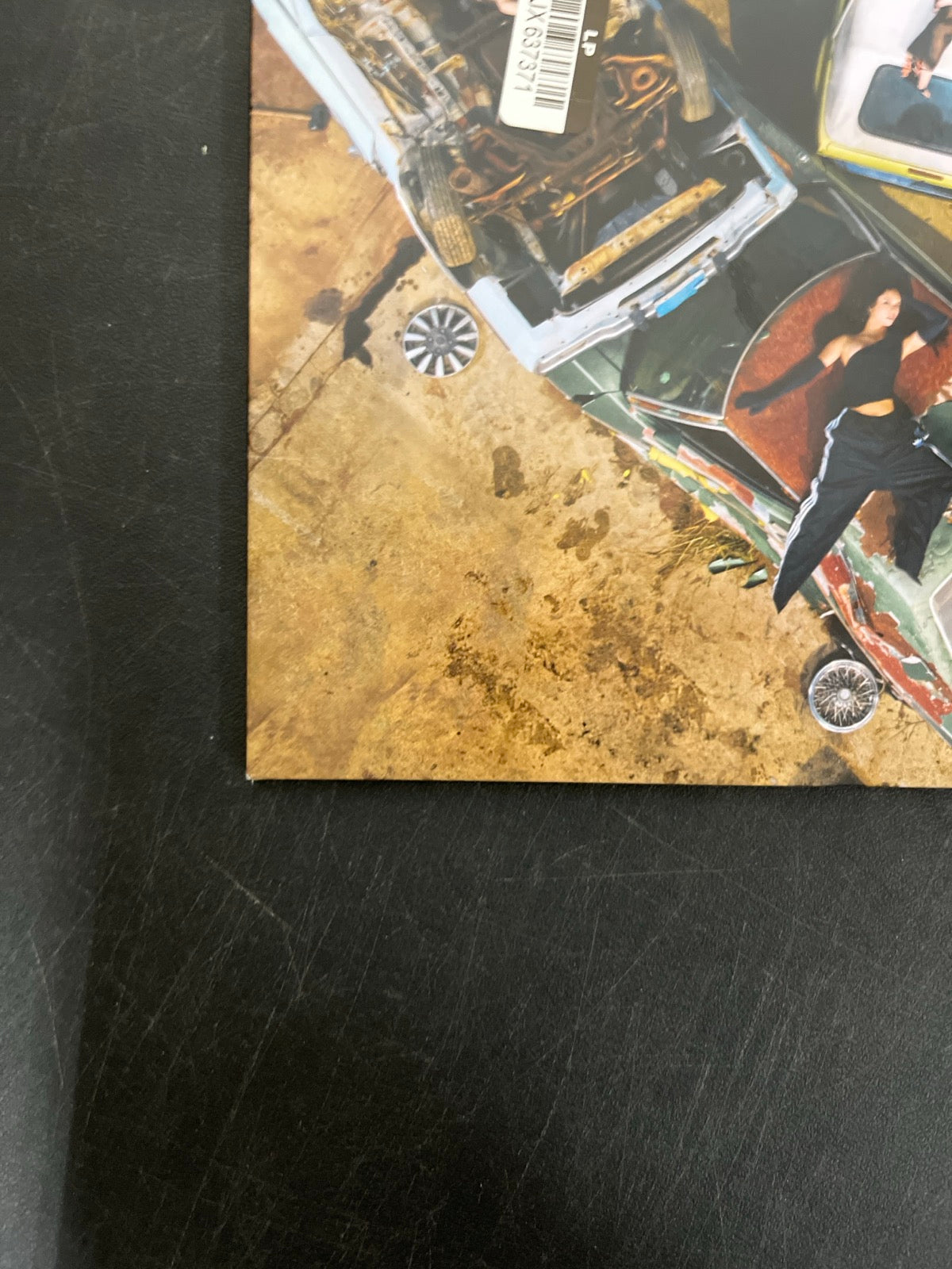 FRONT_BL - KATSEYE - BEAUTIFUL CHAOS Target Exclusive Red Vinyl USED NOT TESTED