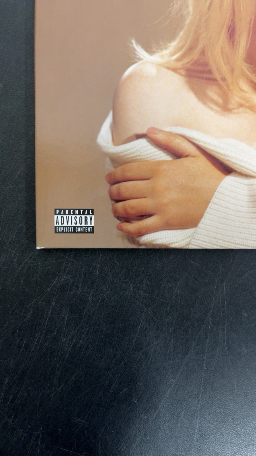 FRONT_BL - Billie Eilish - Happier Than Ever LE Light Blue Etched Vinyl USED NOT TESTED