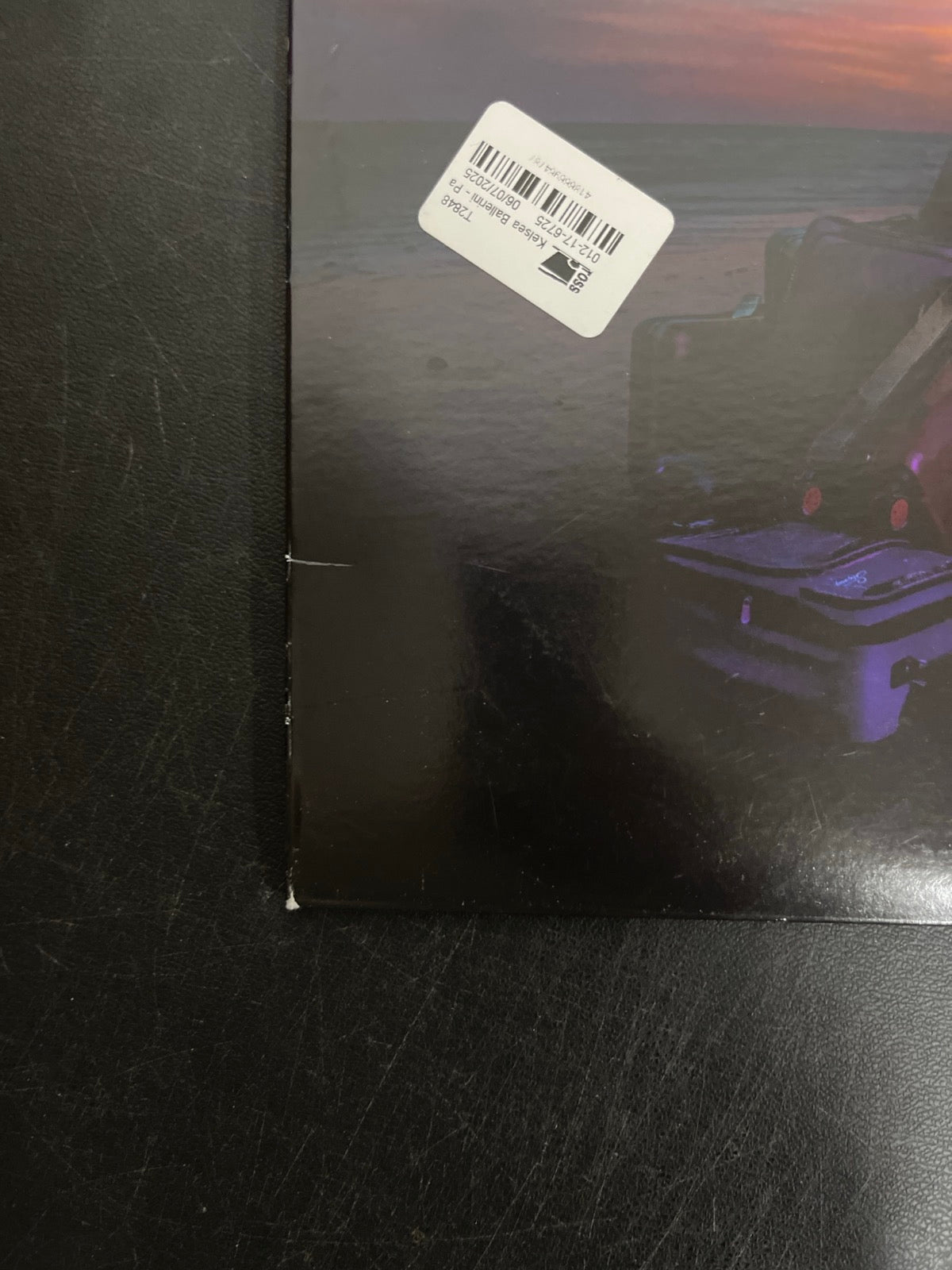 FRONT_BL - Kelsea Ballerini - Patterns LE Uncharted Waters Vinyl USED NOT TESTED