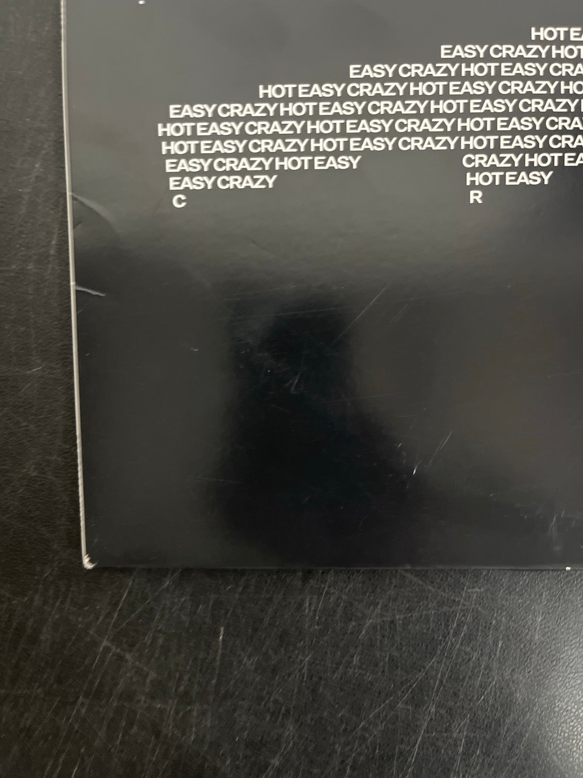 FRONT_BL - Le Sserafim - Easy-Crazy-Hot LE Translucent Vinyl USED NOT TESTED