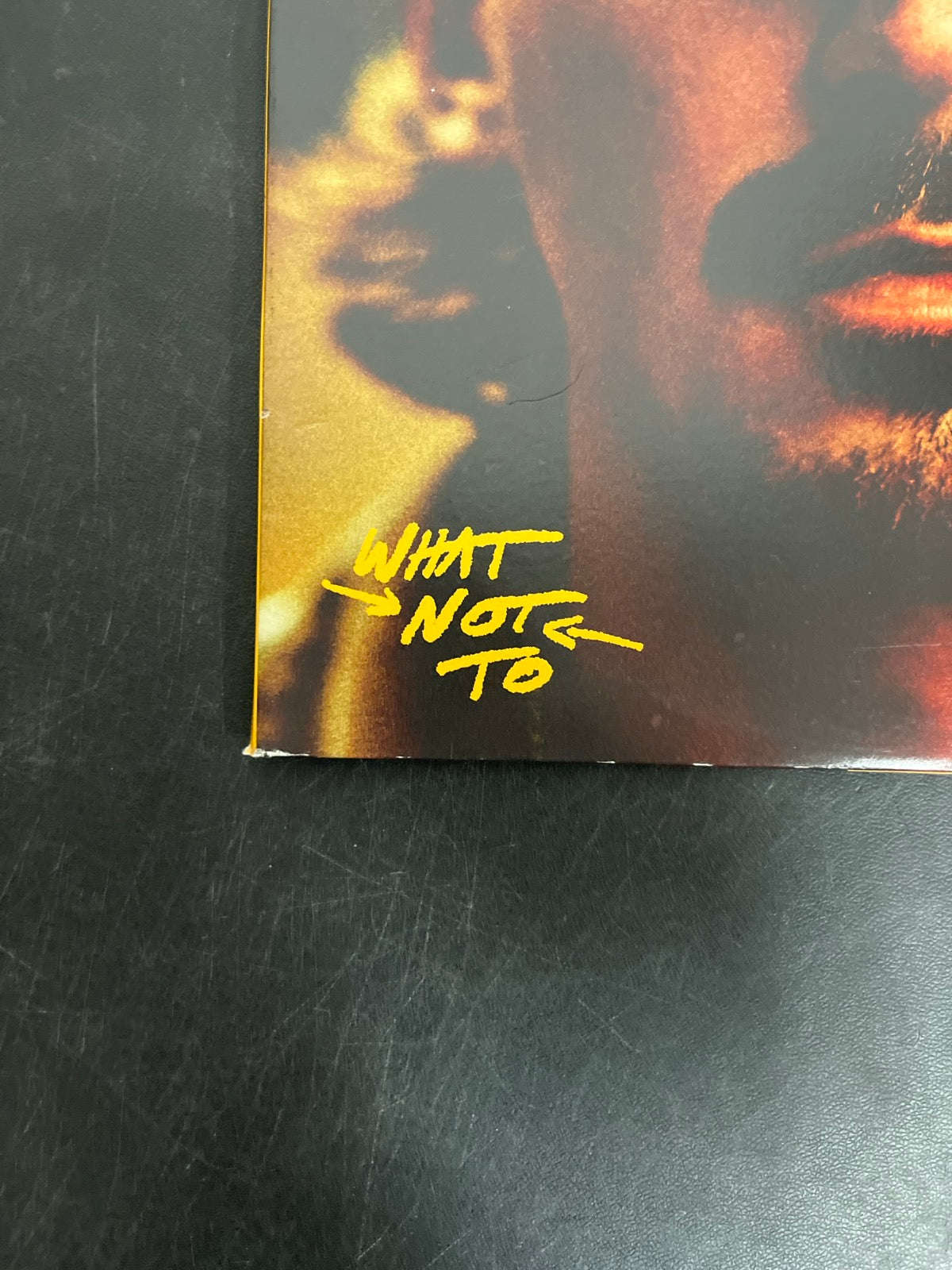 FRONT_BL - Tucker Wetmore - What Not To LE Brown Vinyl USED NOT TESTED