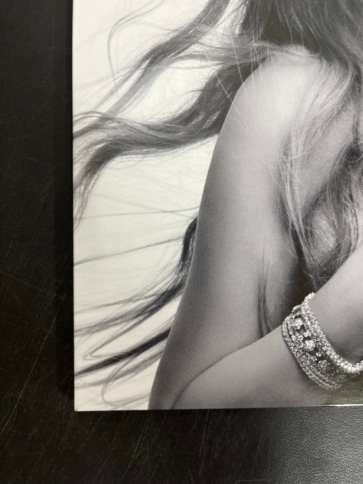 FRONT_BL - Mariah Carey - Here For It All LE Honey Vinyl USED NOT TESTED