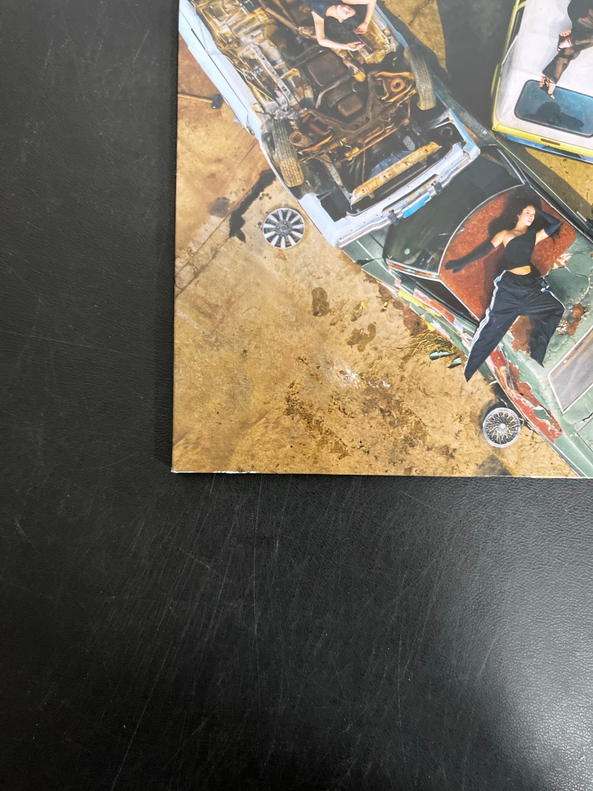 FRONT_BL - KATSEYE - BEAUTIFUL CHAOS MisPrint Red Vinyl USED NOT TESTED