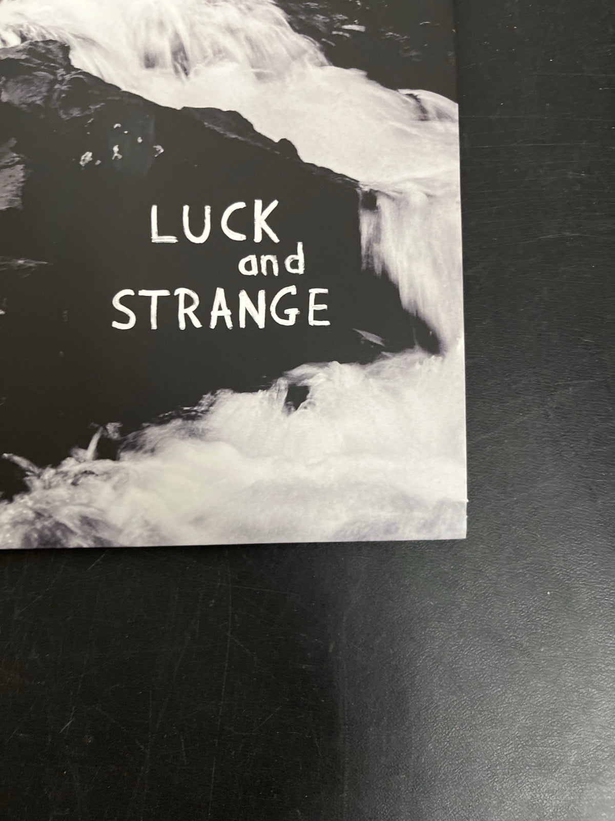 FRONT_BR - David Gilmour - Luck and S... Target Exclusive Blue Vinyl USED NOT TESTED
