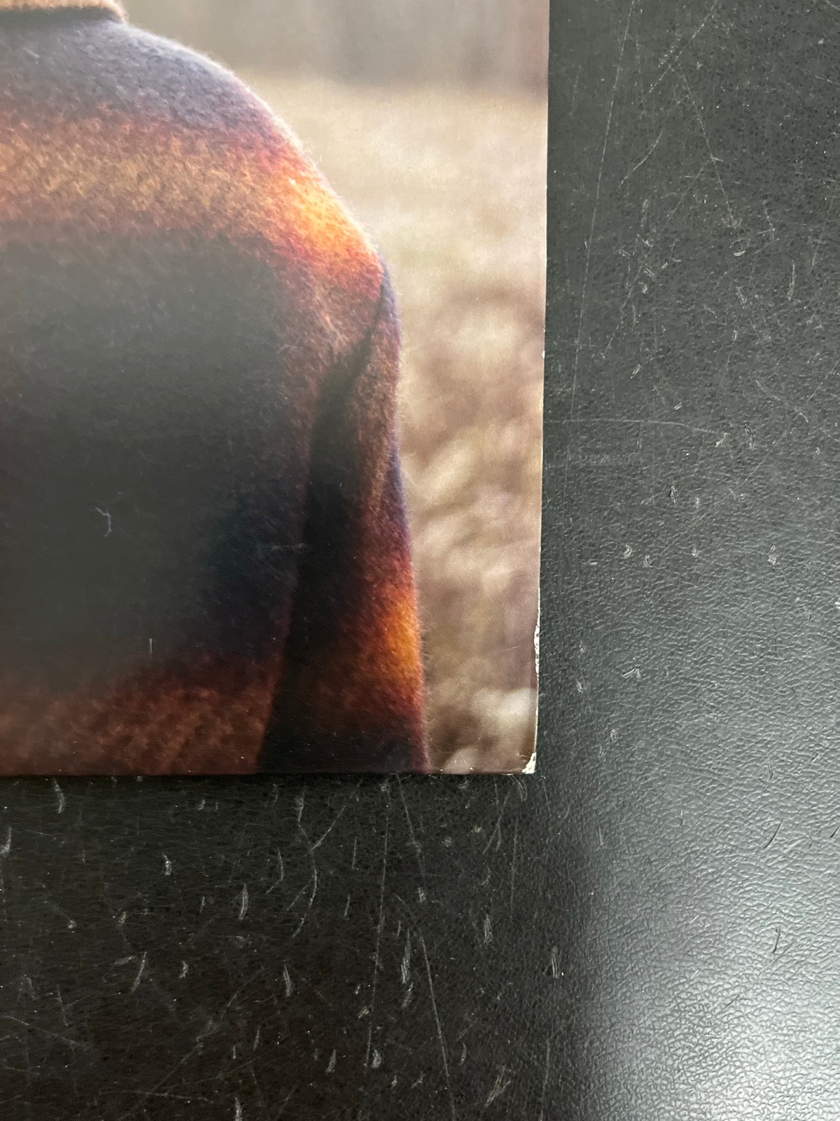 FRONT_BR - Taylor Swift - Evermore LE Translucent Red Etched Vinyl USED NOT TESTED