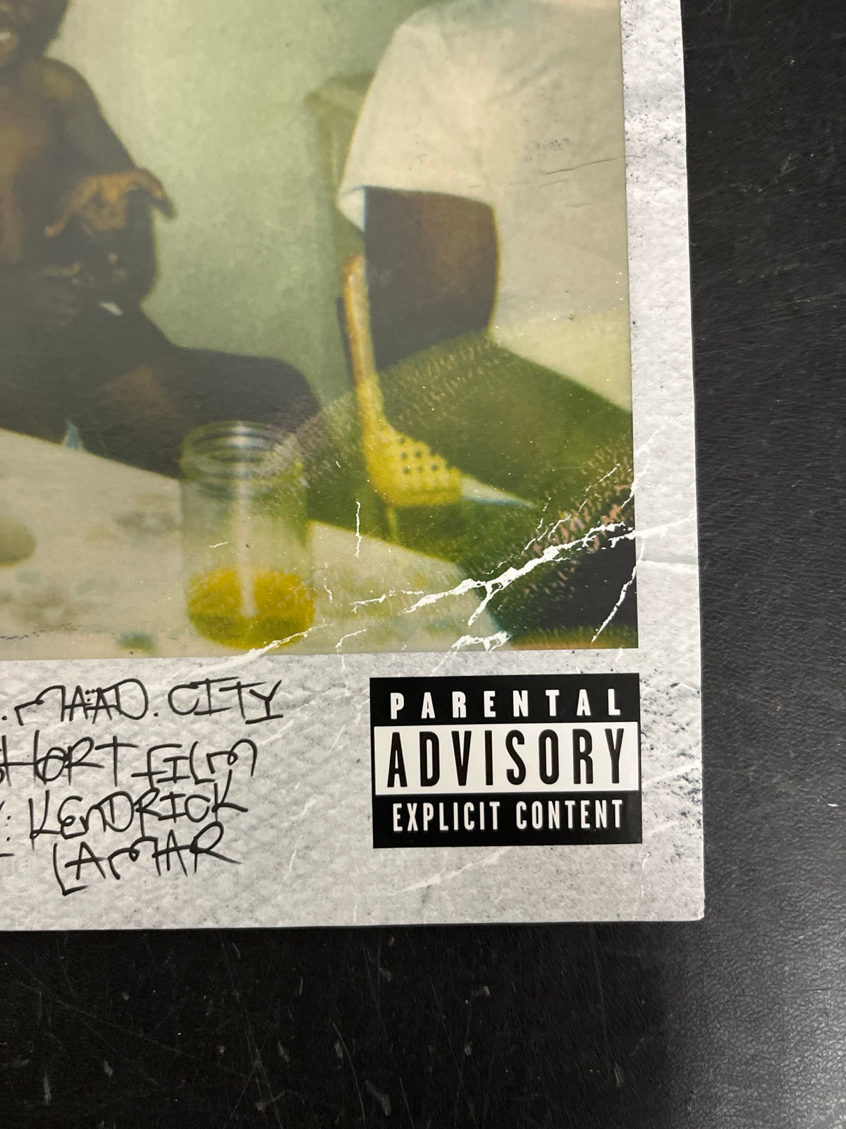 FRONT_BR - Kendrick Lamar - good kid, m.A.A.d city LE Red Vinyl USED NOT TESTED