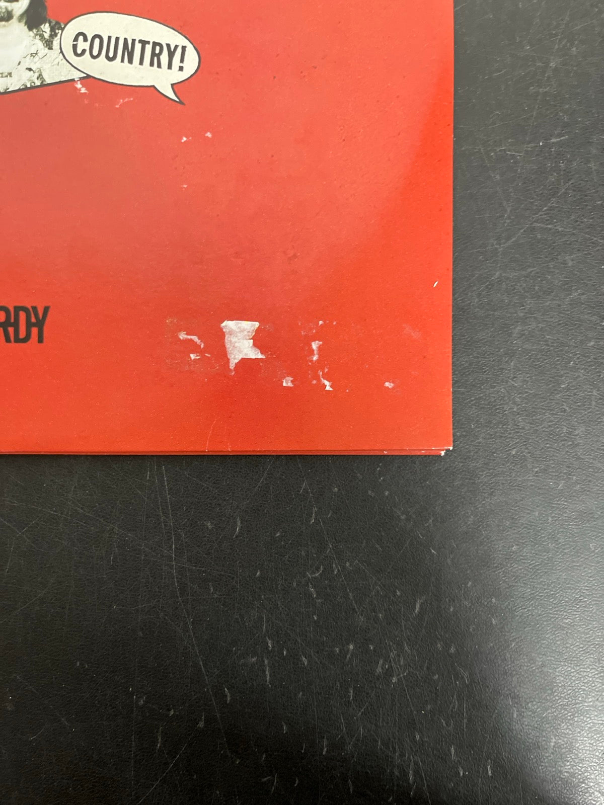 FRONT_BR - Hardy - Country! Country! LE Molton Lava Vinyl USED NOT TESTED