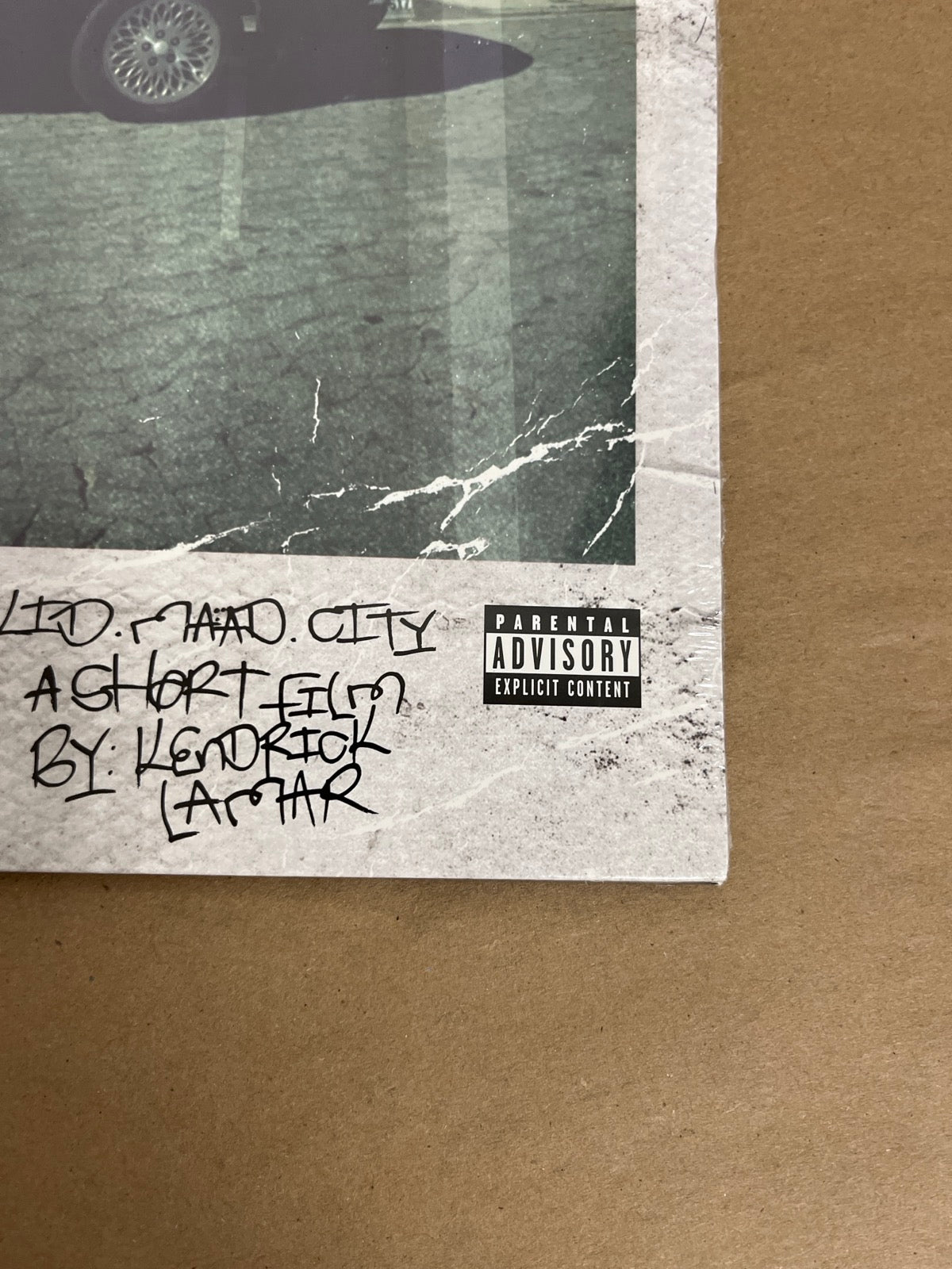 FRONT_BR - Kendrick Lamar - good kid, m.A.A.d city LE Clear Vinyl USED NOT TESTED