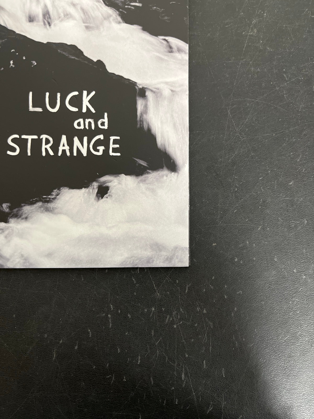 FRONT_BR - David Gilmour - Luck and S... Target Exclusive Blue Vinyl USED NOT TESTED