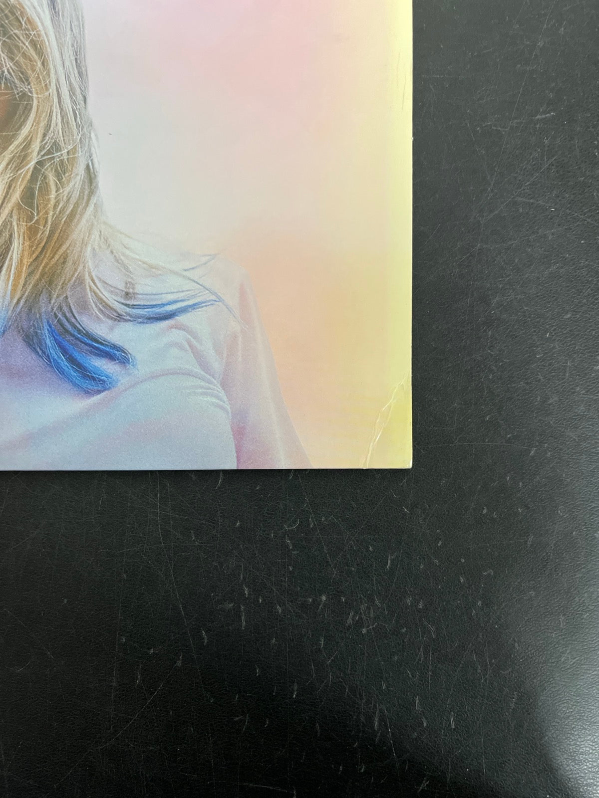 FRONT_BR - Taylor Swift - Lover Pink/Blue Vinyl ReIssue USED NOT TESTED