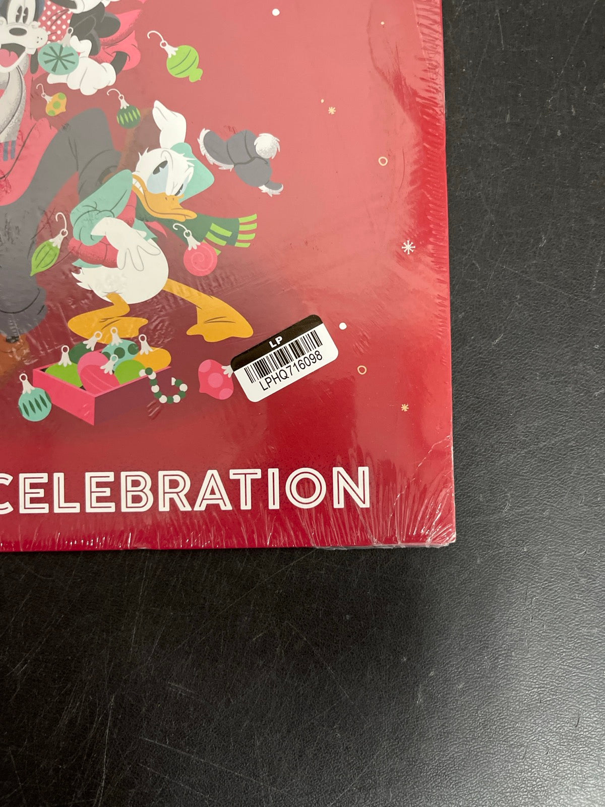 FRONT_BR - Disney Holiday Celebration Green Vinyl USED NOT TESTED