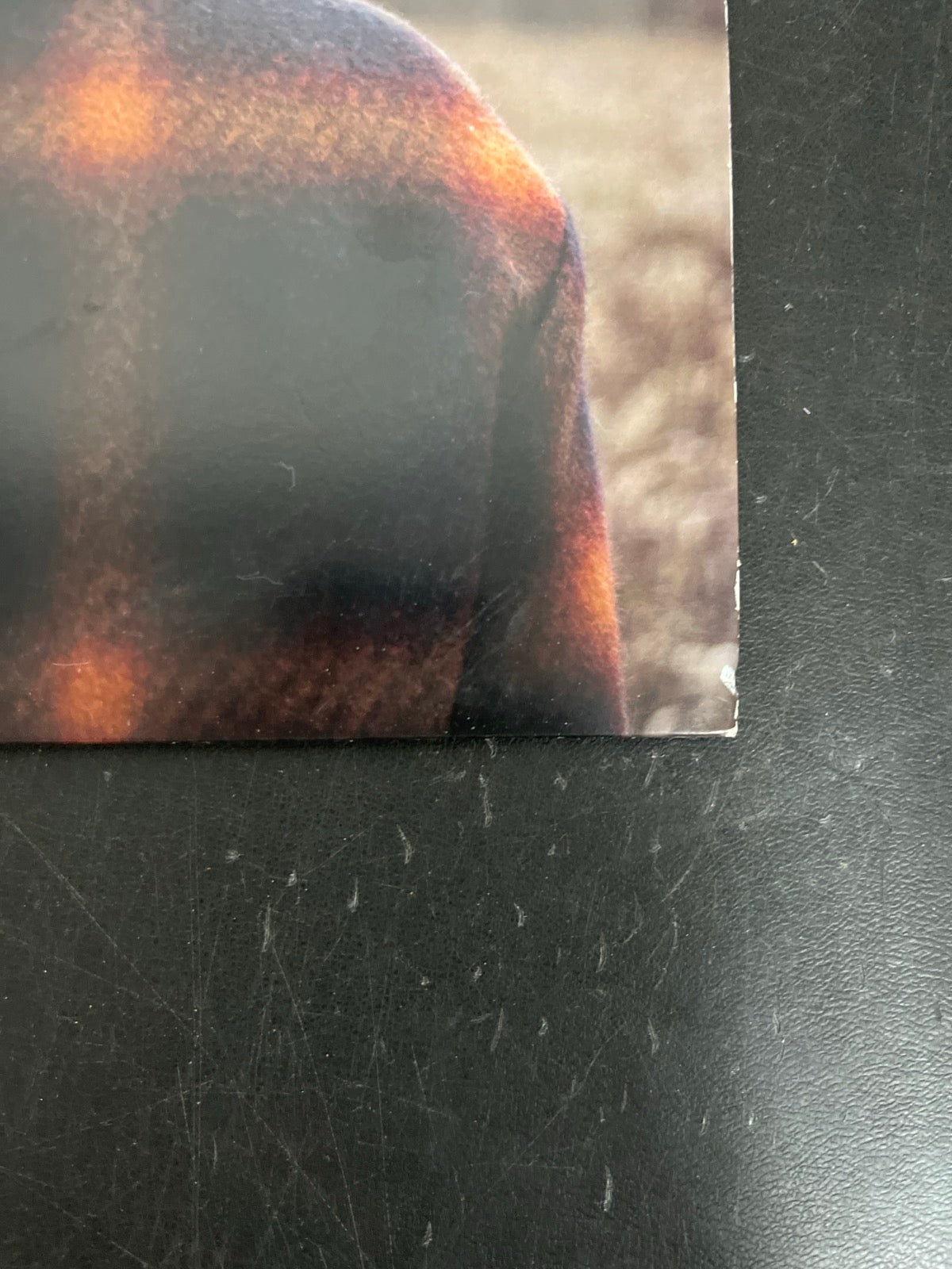 FRONT_BR - Taylor Swift - Evermore LE Translucent Red Etched Vinyl USED NOT TESTED