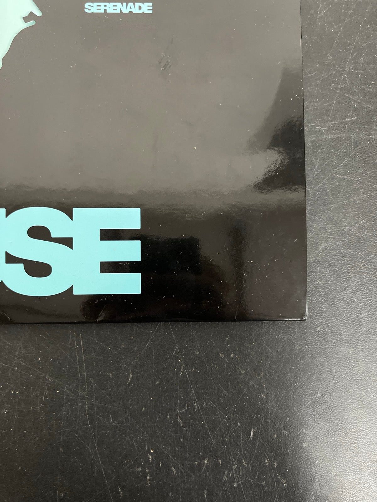 FRONT_BR - Jimin (BTS) - Muse LE BLue Vinyl USED NOT TESTED