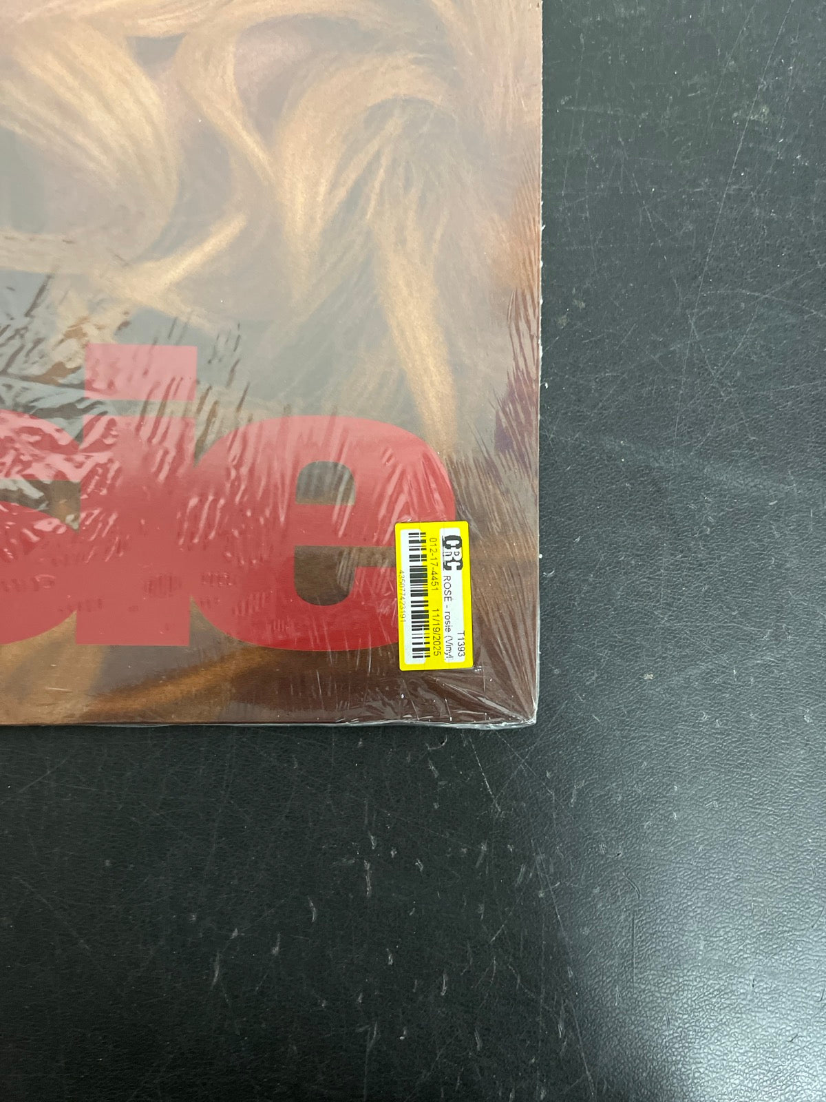 FRONT_BR - Rosé - Rosie LE Red Vinyl USED NOT TESTED