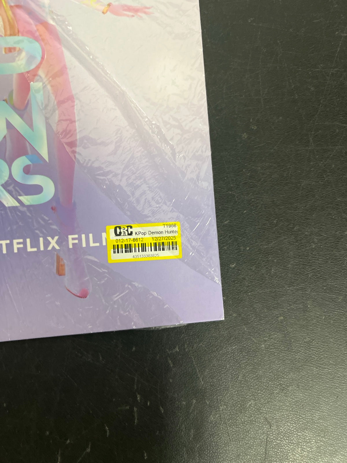 FRONT_BR - K-Pop Demon Hunters OST... Target Exclusive Violet Vinyl USED NOT TESTED
