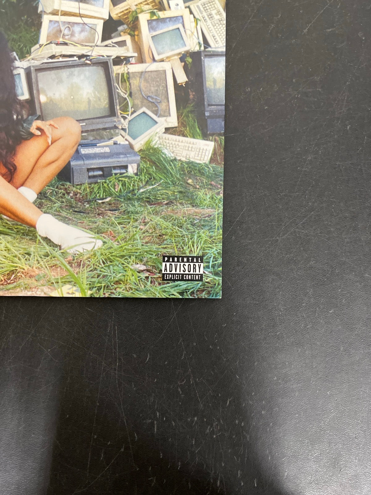 FRONT_BR - SZA - Ctrl LE Translucent Green Vinyl USED NOT TESTED