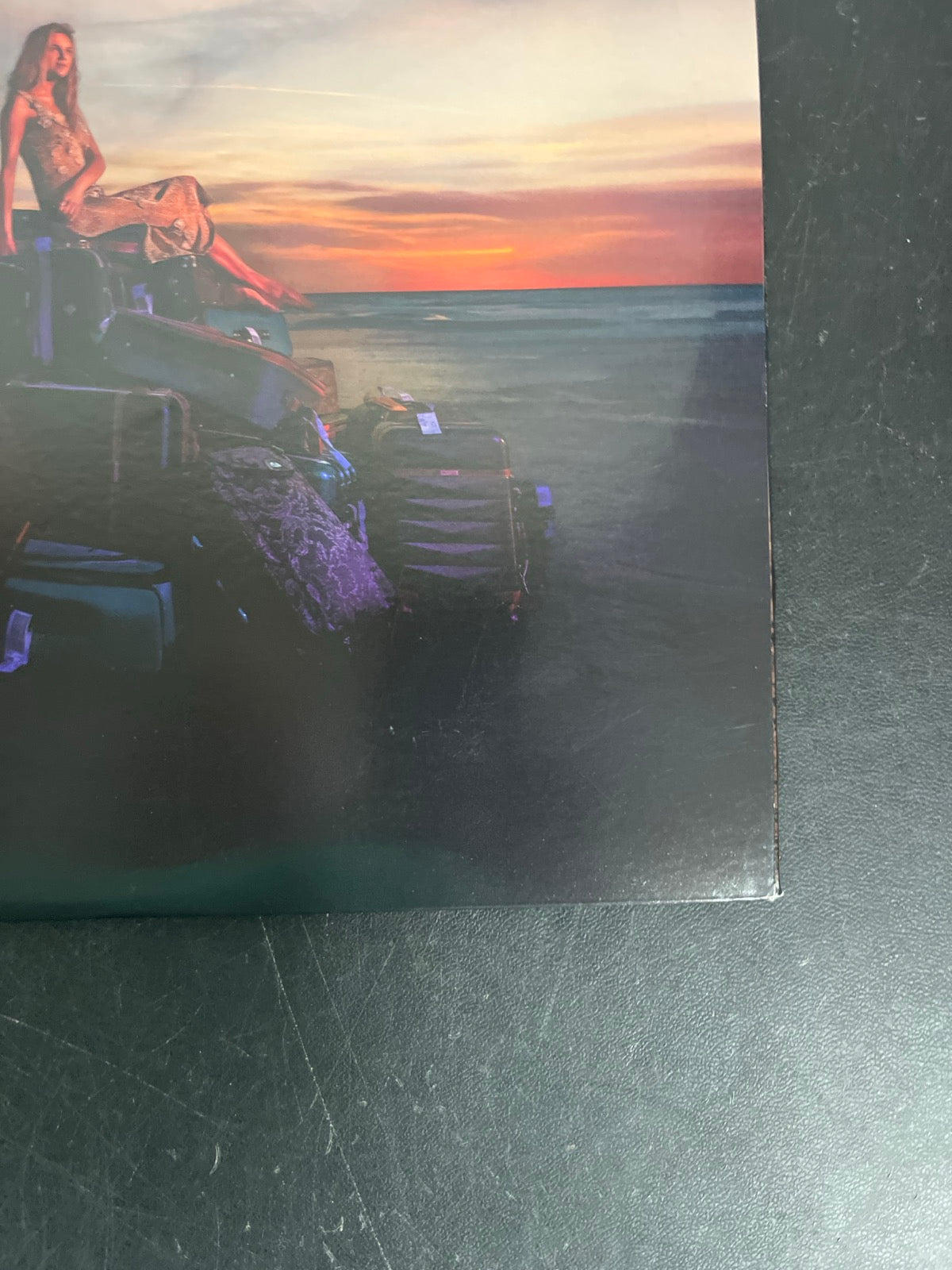 FRONT_BR - Kelsea Ballerini - Patterns LE Uncharted Waters Vinyl USED NOT TESTED