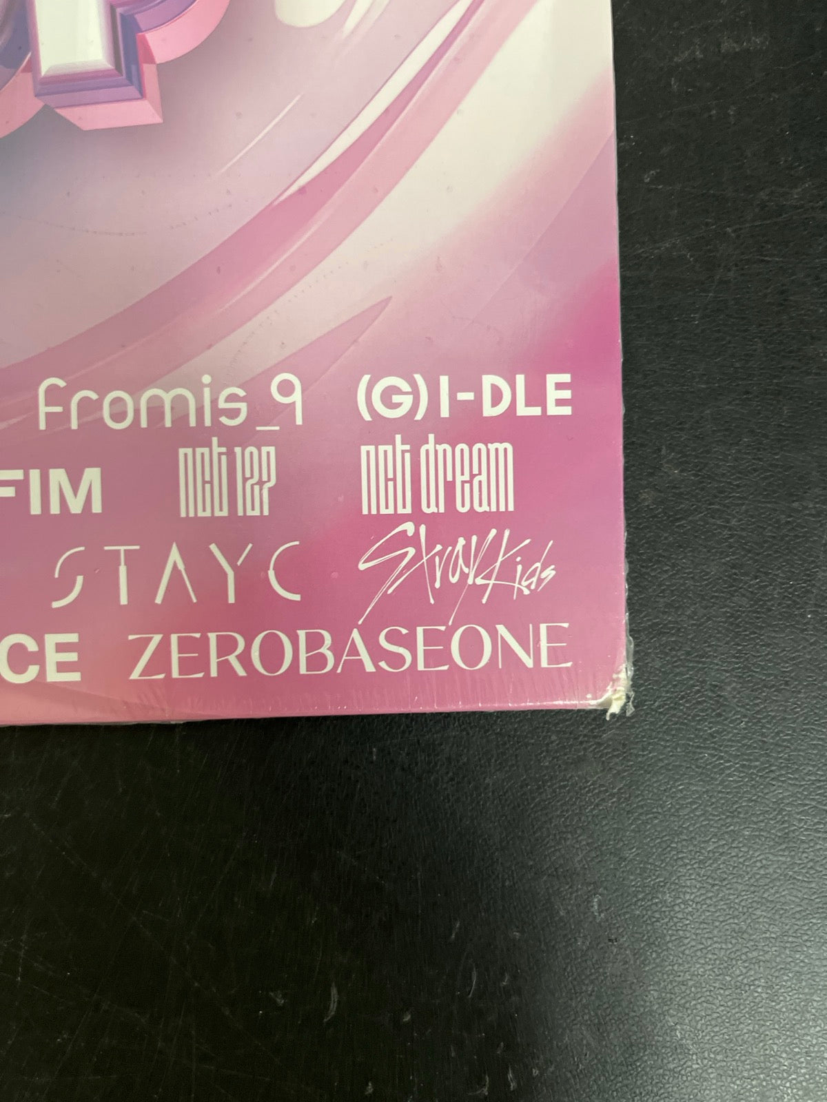 FRONT_BR - Now That's What I Call K-Pop LE Pink Vinyl USED NOT TESTED