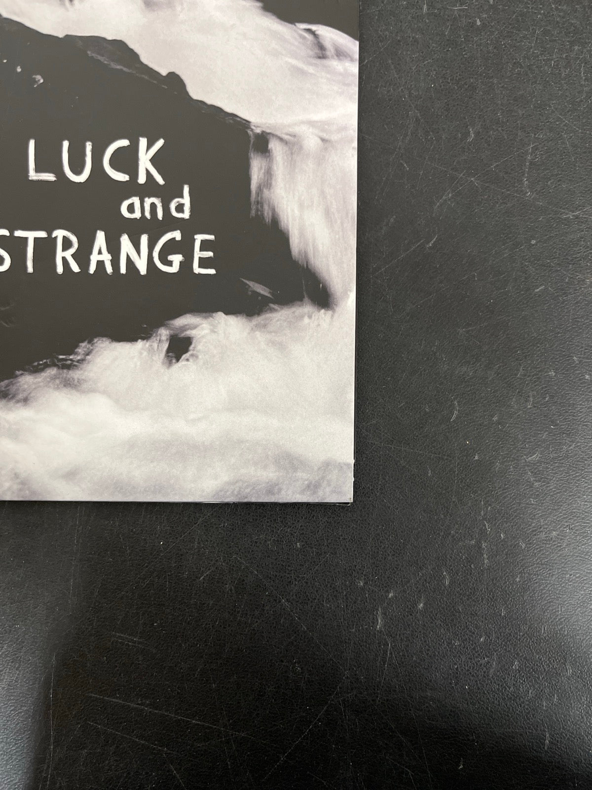 FRONT_BR - David Gilmour - Luck and S... Target Exclusive Blue Vinyl USED NOT TESTED