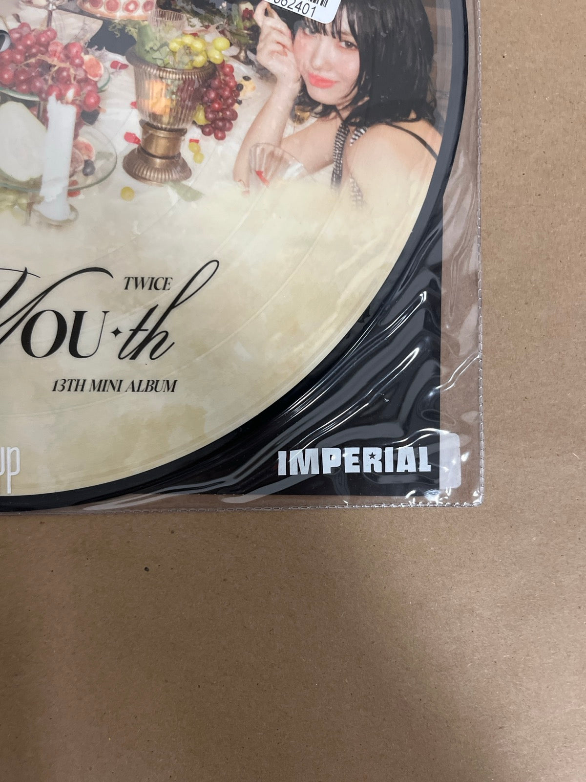FRONT_BR - TWICE - With YOU-th LE Picture Disc Vinyl USED NOT TESTED