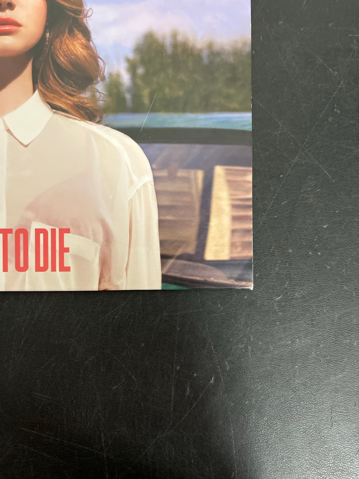FRONT_BR - Lana Del Rey - Born To Die LE Red Vinyl USED NOT TESTED