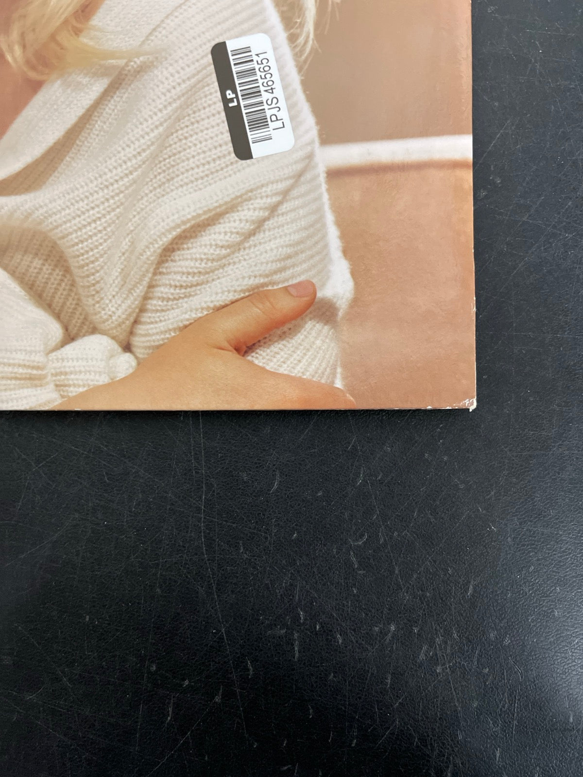 FRONT_BR - Billie Eilish - Happier Than Ever LE Light Blue Etched Vinyl USED NOT TESTED