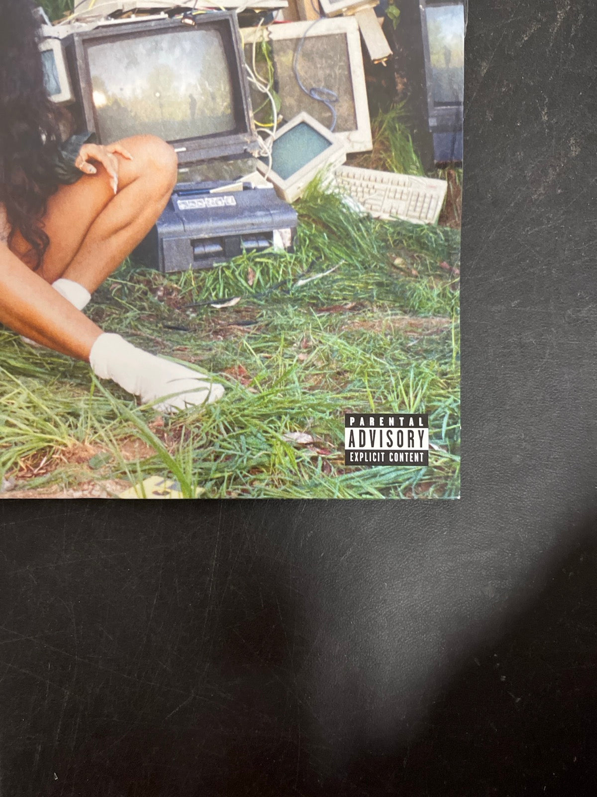 FRONT_BR - SZA - Ctrl LE Translucent Green Vinyl USED NOT TESTED