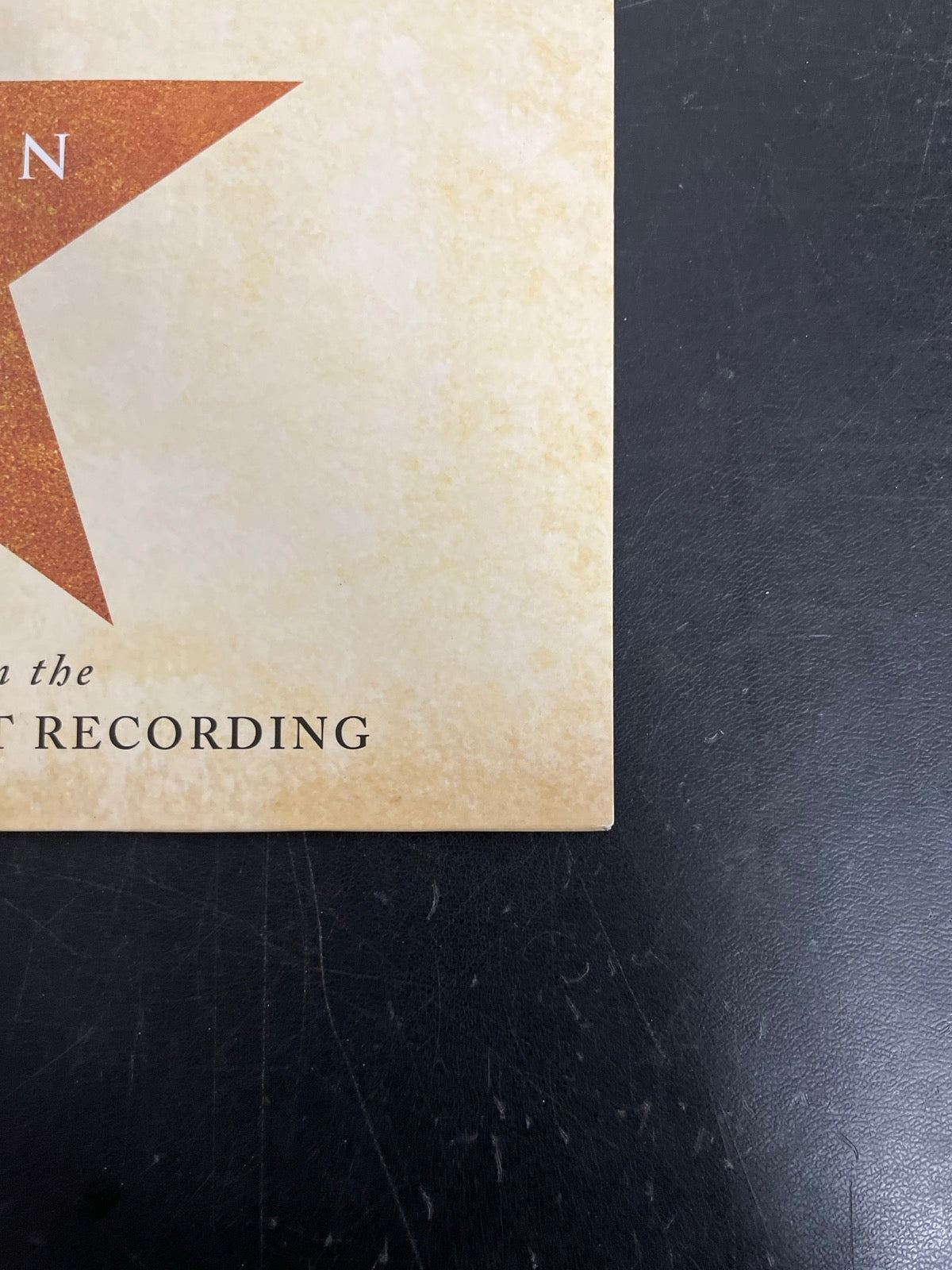 FRONT_BR - Lin-Manuel Miranda - Hamilton: 10 Shots LE Red Smoke Vinyl USED NOT TESTED