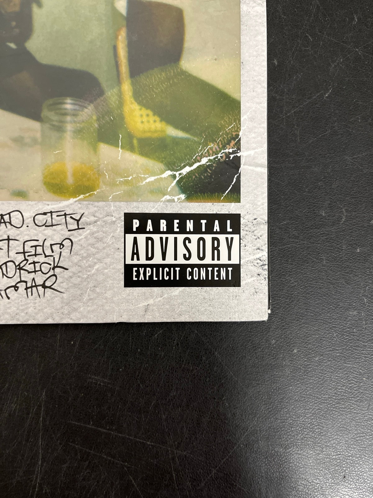 FRONT_BR - Kendrick Lamar - good kid, m.A.A.d city LE Red Vinyl USED NOT TESTED
