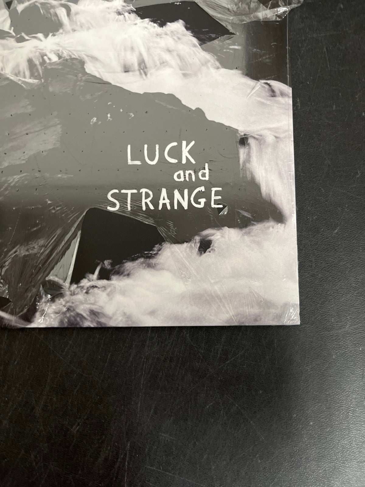 FRONT_BR - David Gilmour - Luck and S... Target Exclusive Blue Vinyl USED NOT TESTED