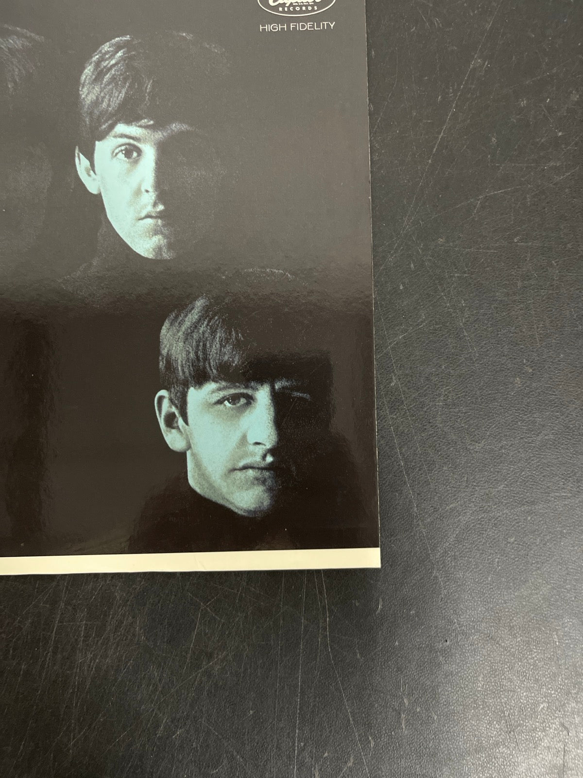 FRONT_BR - The Beatles - Meet The Beatles! 180gm Blue Vinyl USED NOT TESTED