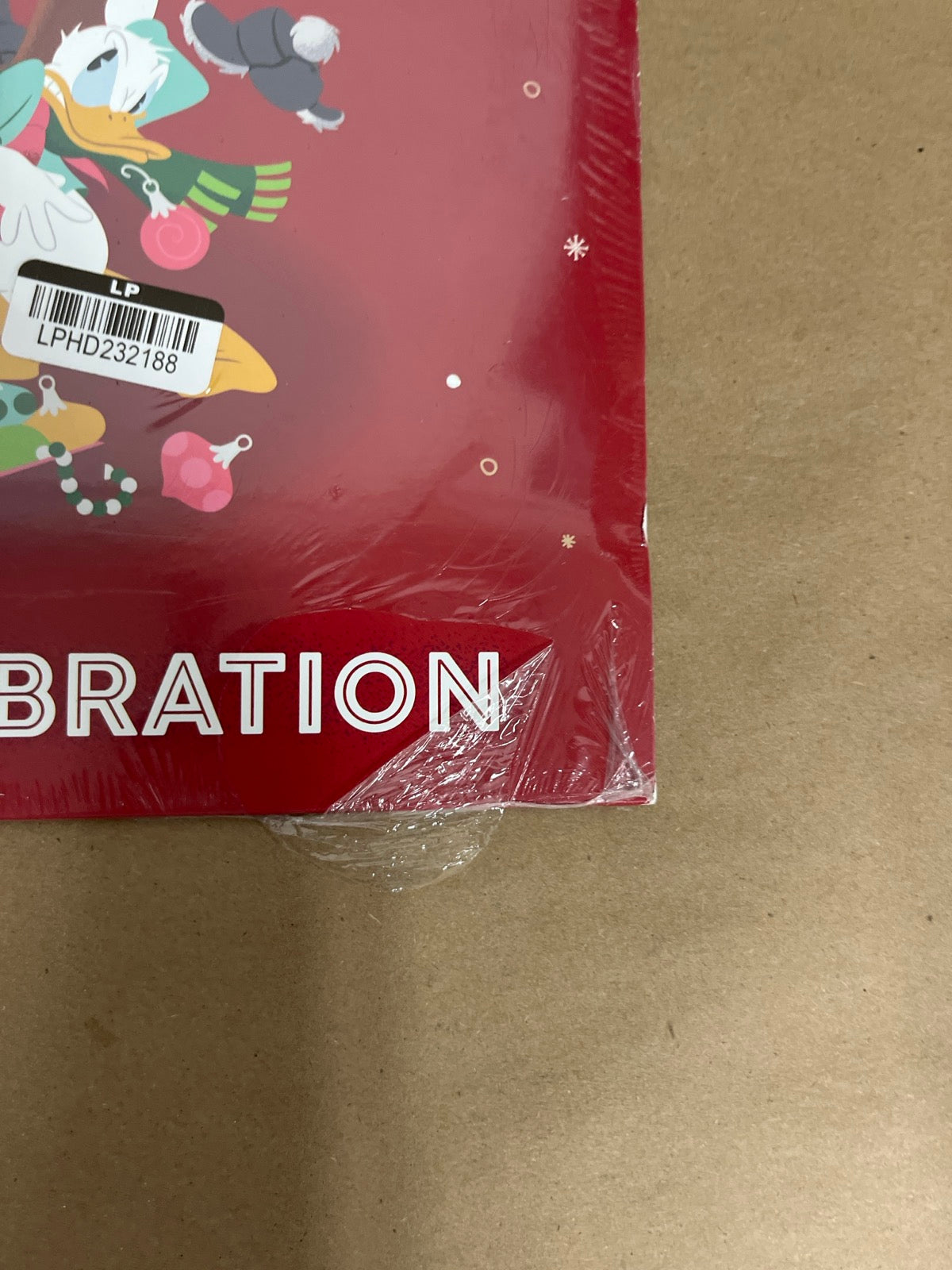 FRONT_BR - Disney Holiday Celebration Green Vinyl USED NOT TESTED