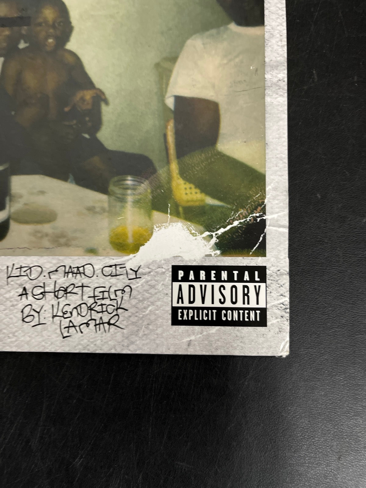 FRONT_BR - Kendrick Lamar - good kid, m.A.A.d city LE Red Vinyl USED NOT TESTED