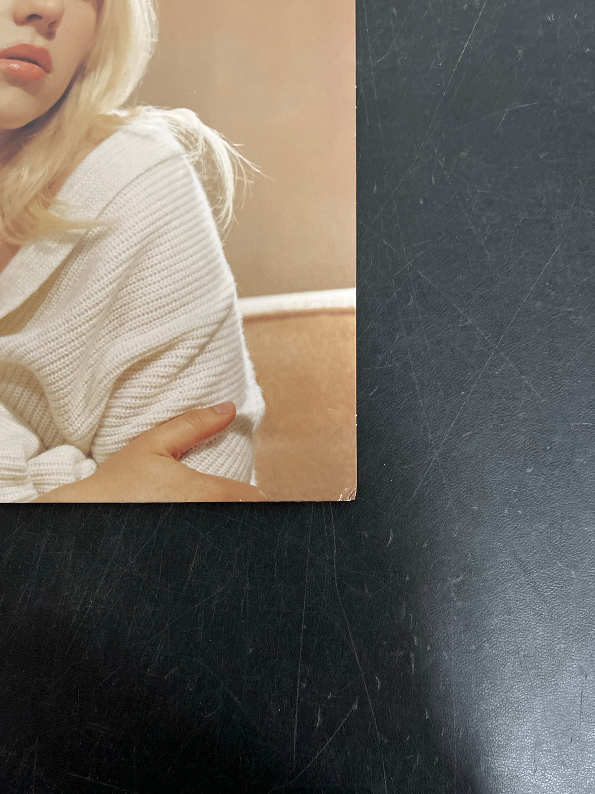 FRONT_BR - Billie Eilish - Happier Than Ever LE Light Blue Etched Vinyl USED NOT TESTED