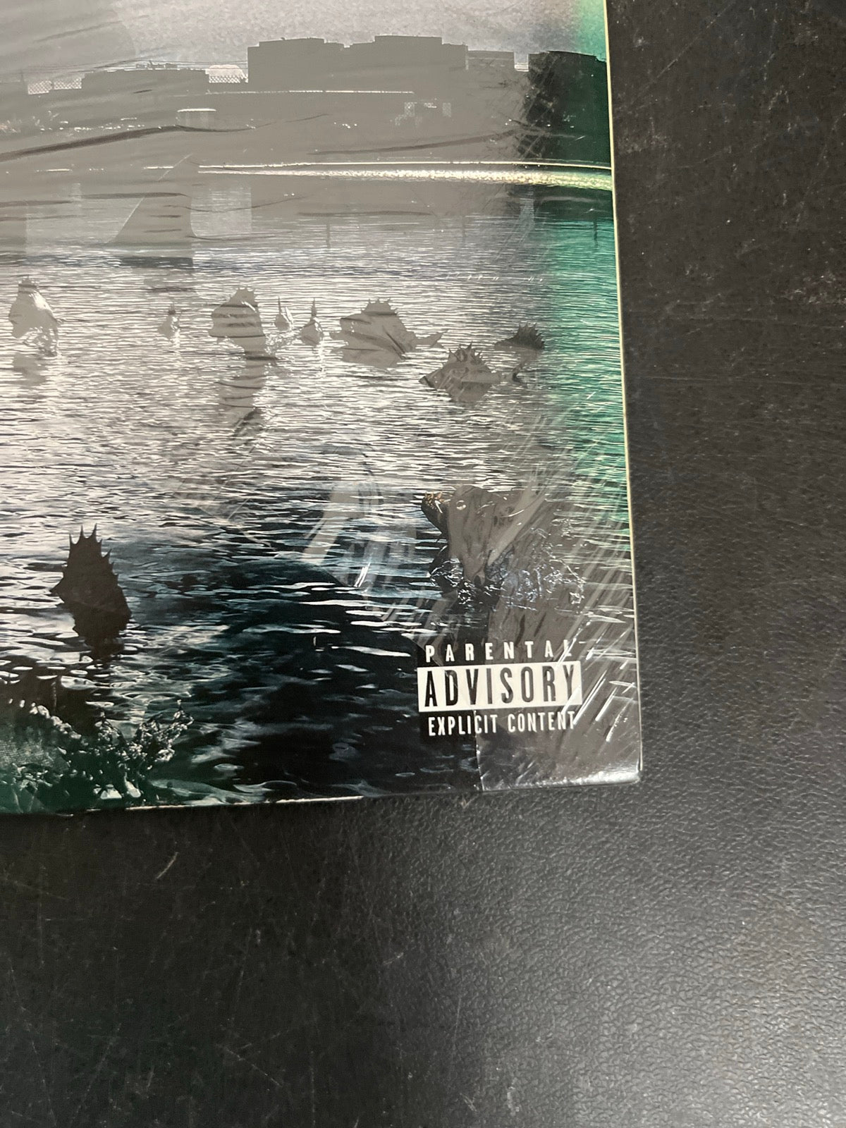 FRONT_BR - Juice WRLD - Fighting Demons LE Opaque Red Vinyl USED NOT TESTED