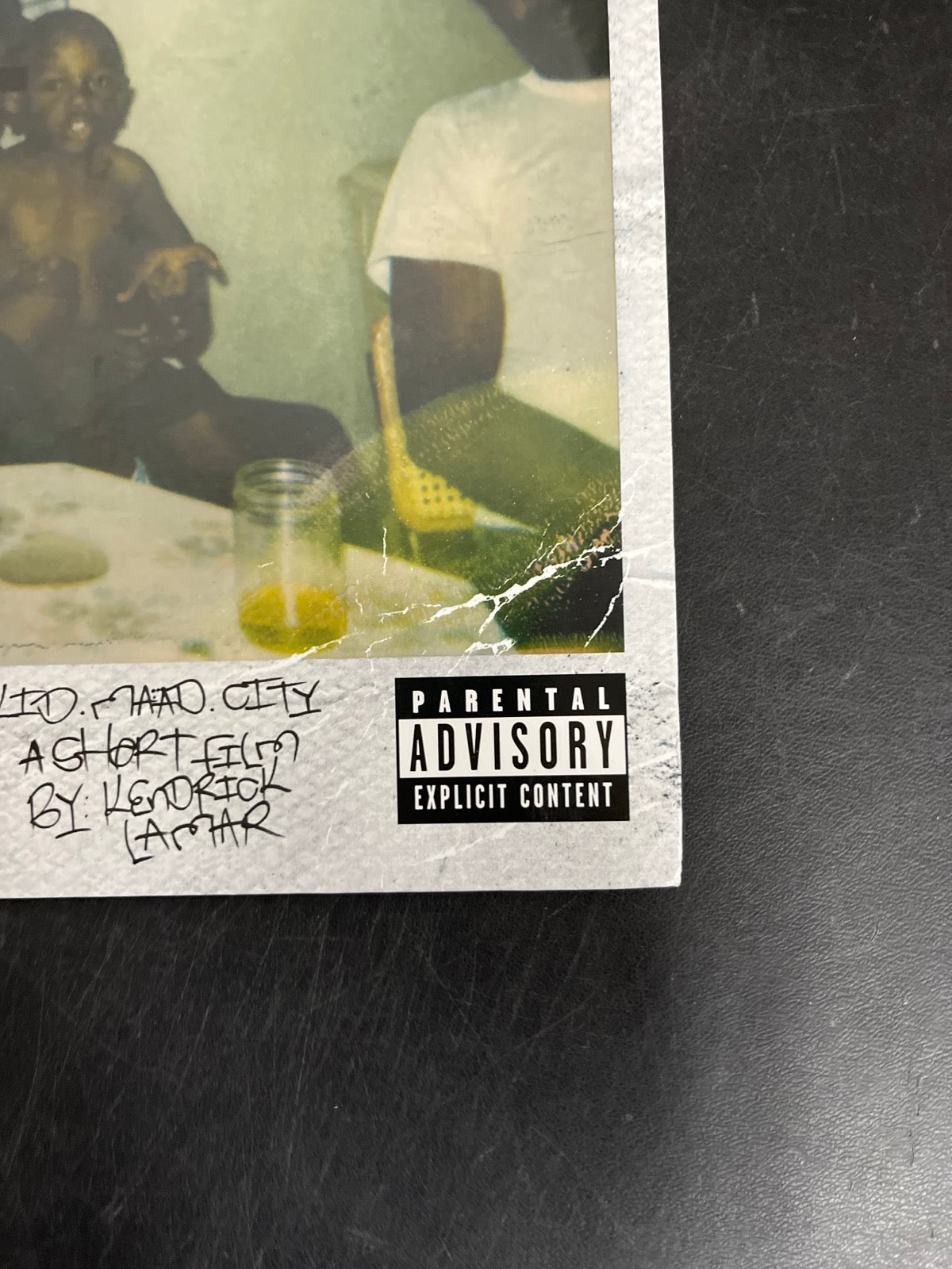 FRONT_BR - Kendrick Lamar - good kid, m.A.A.d city LE Red Vinyl USED NOT TESTED