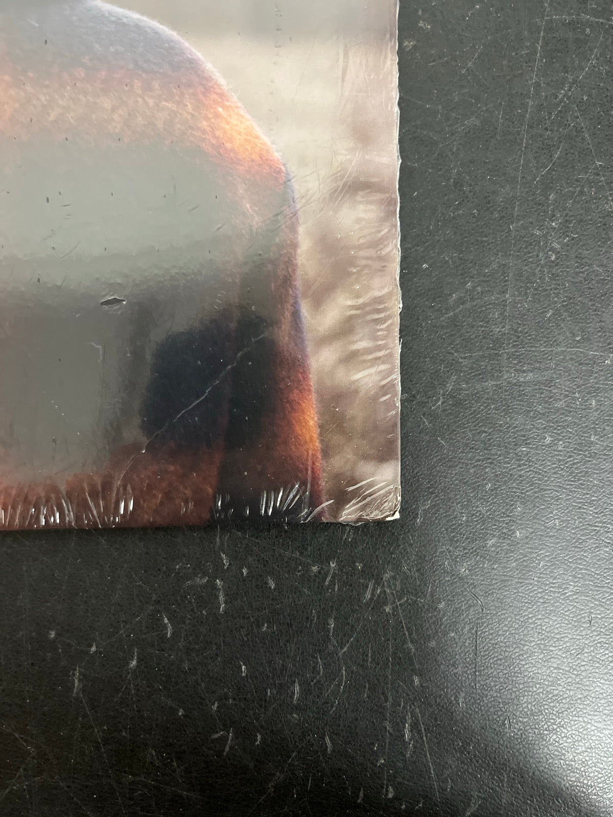 FRONT_BR - Taylor Swift - Evermore LE Translucent Red Etched Vinyl USED NOT TESTED