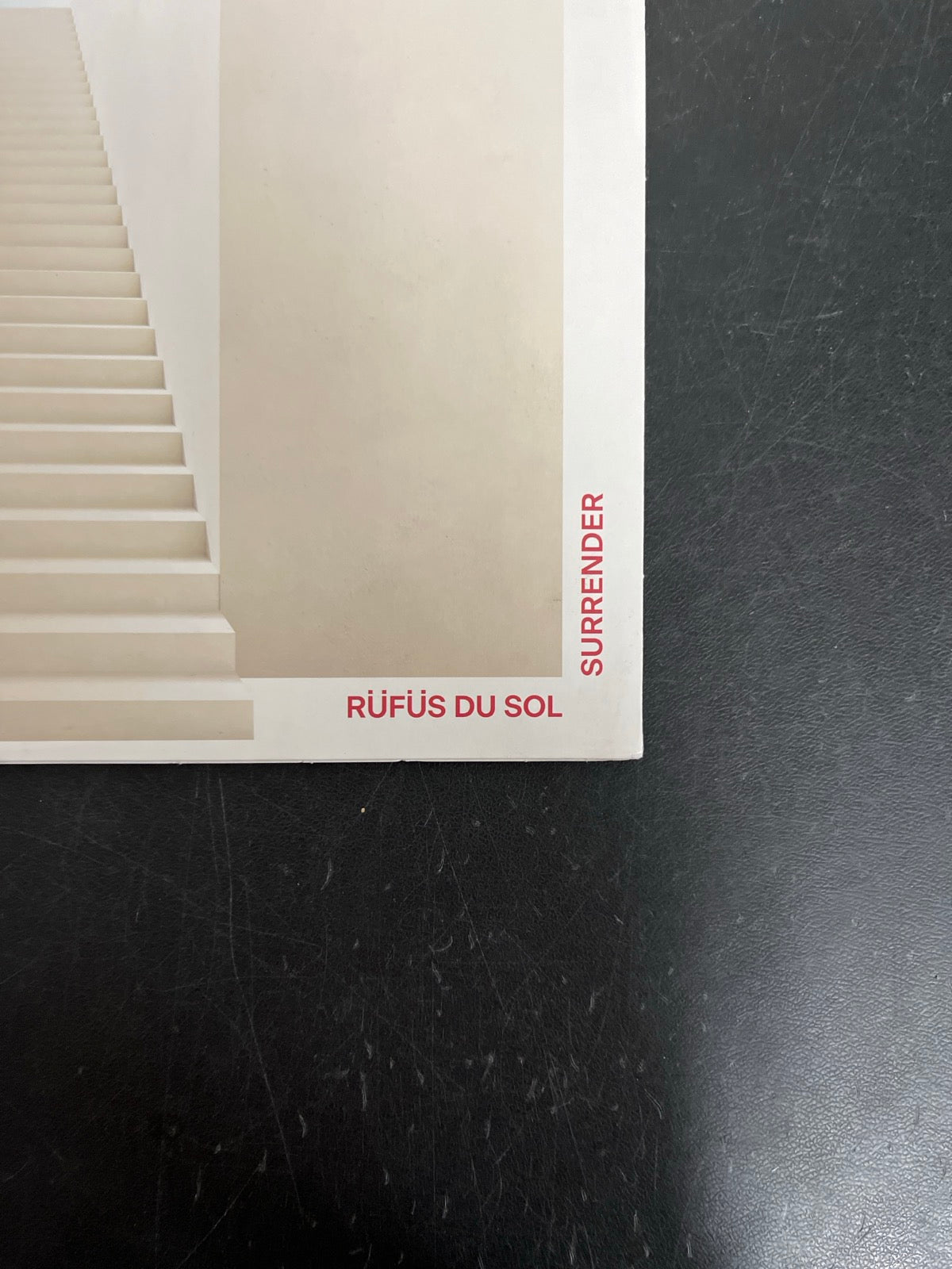 FRONT_BR - RÜFÜS DU SOL - Surrender LE Red Vinyl USED NOT TESTED