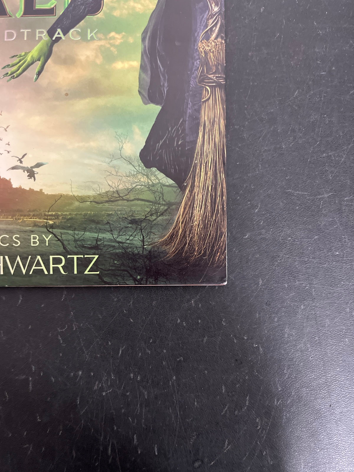 FRONT_BR - Wicked OST LE Etched Green and Pink Splatter Vinyl USED NOT TESTED
