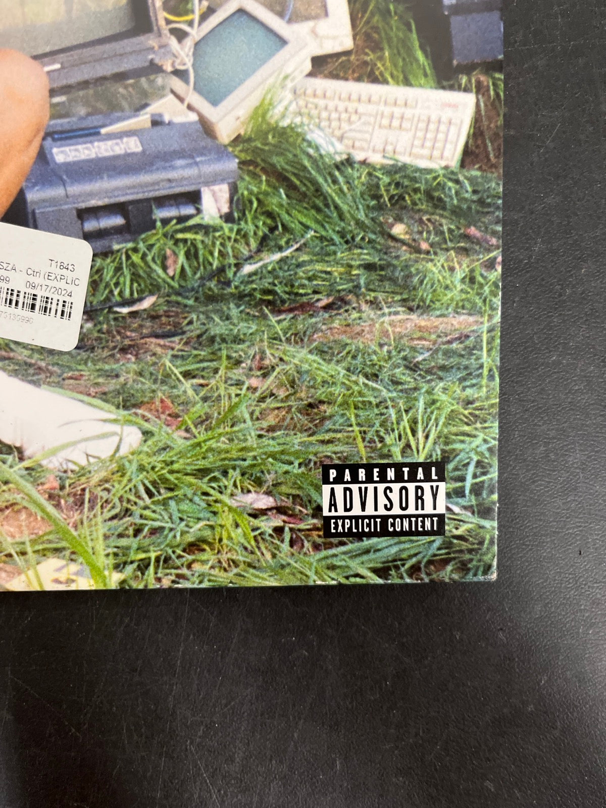 FRONT_BR - SZA - Ctrl LE Translucent Green Vinyl USED NOT TESTED