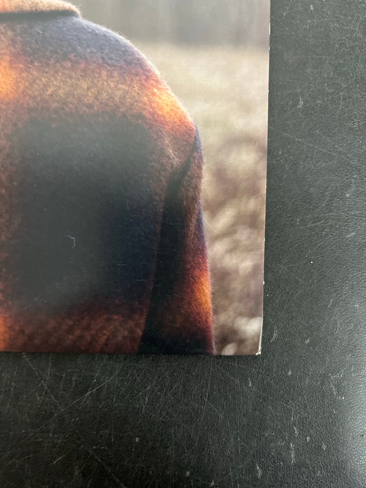 FRONT_BR - Taylor Swift - Evermore LE Translucent Red Etched Vinyl USED NOT TESTED