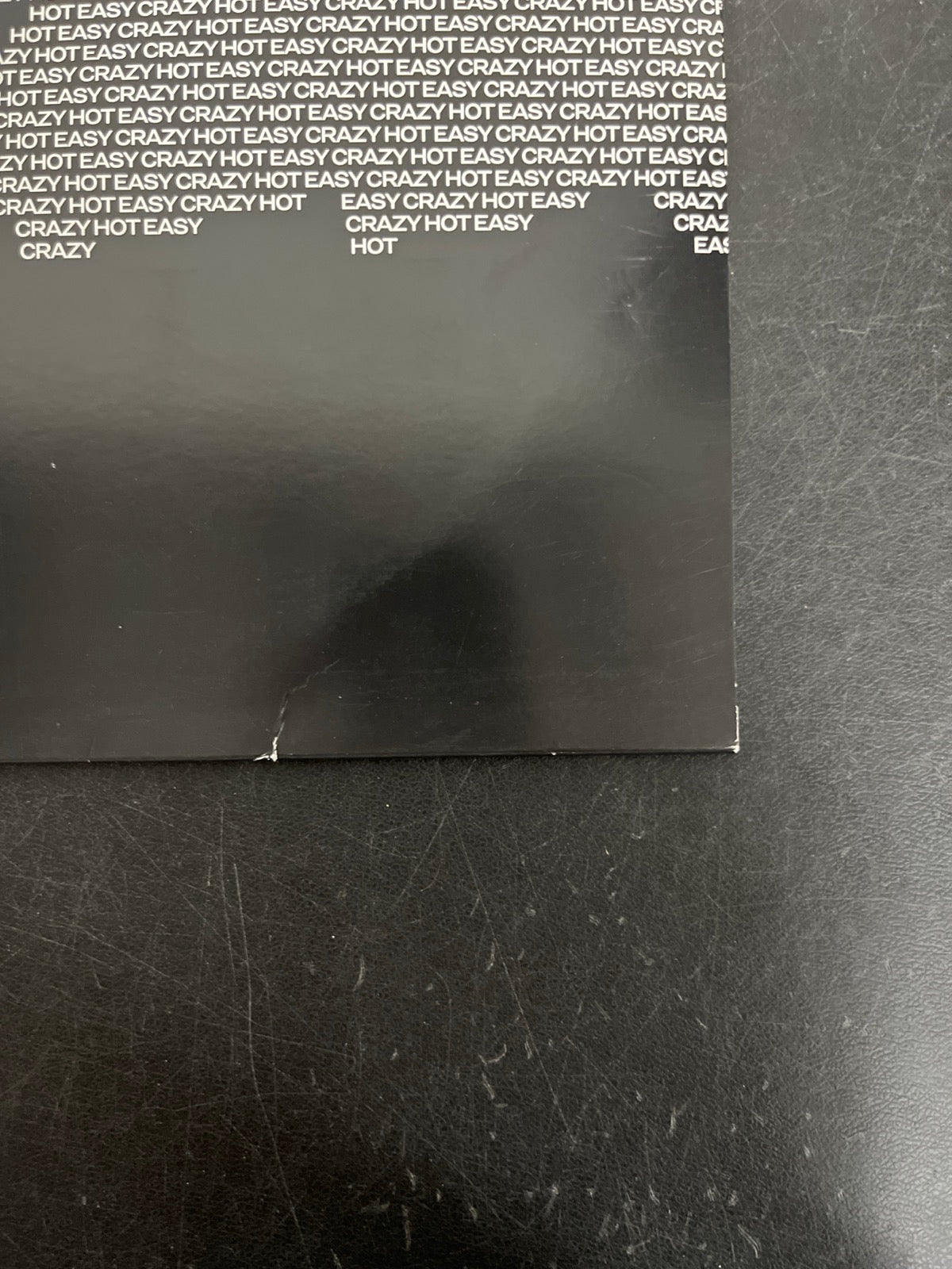 FRONT_BR - Le Sserafim - Easy-Crazy-Hot LE Translucent Vinyl WARPED NOT TESTED