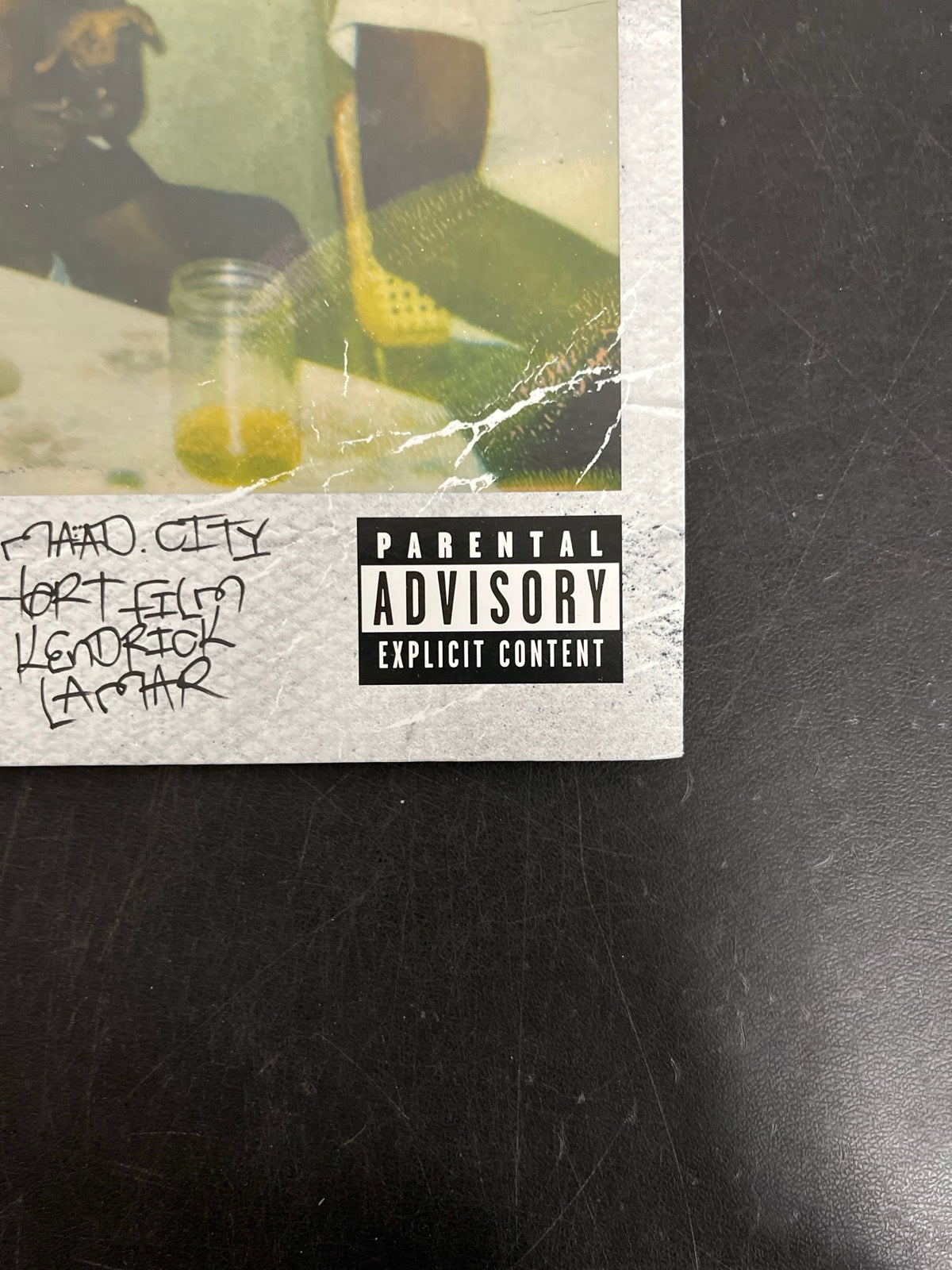 FRONT_BR - Kendrick Lamar - good kid, m.A.A.d city LE Red Vinyl USED NOT TESTED
