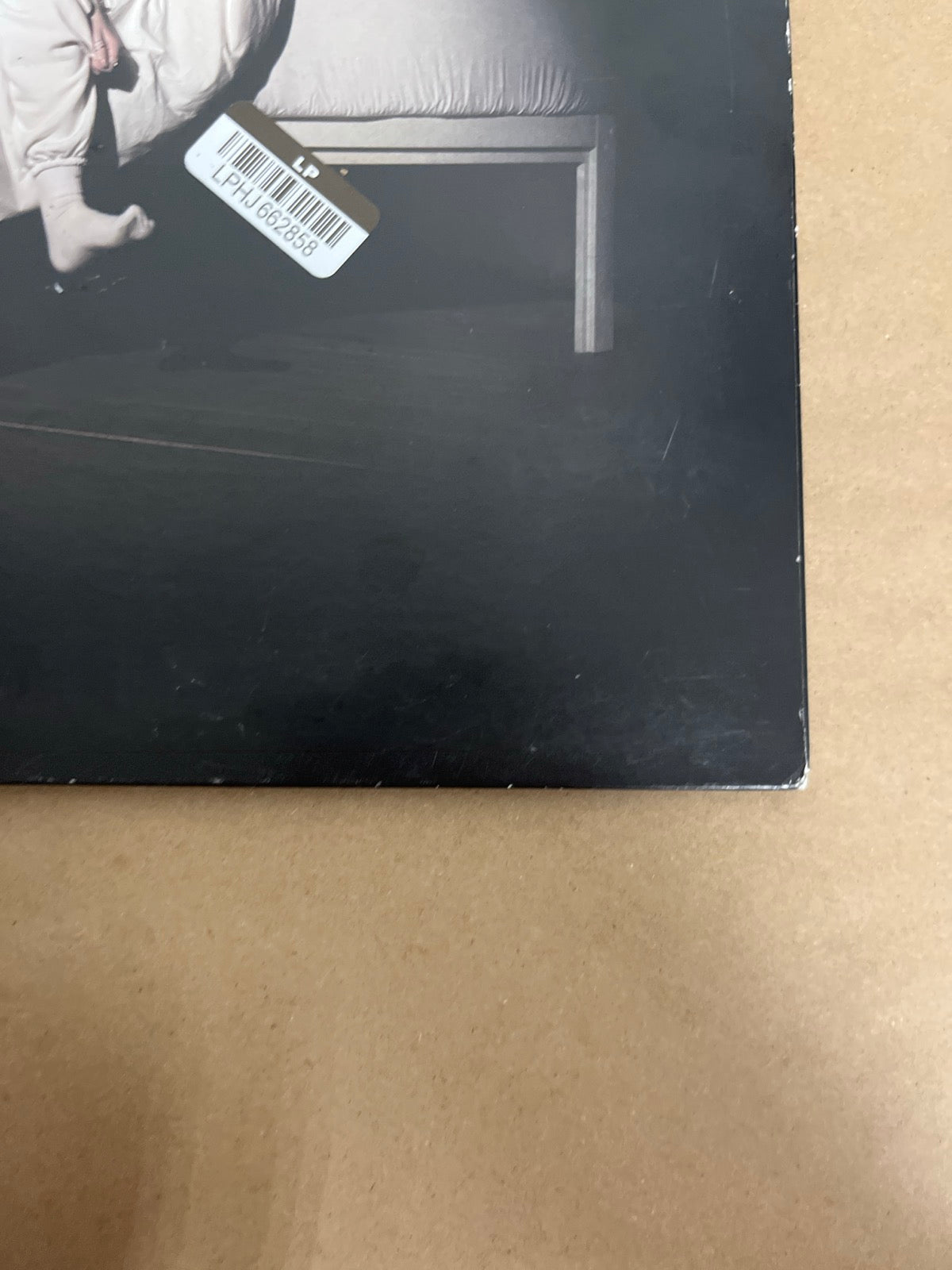 FRONT_BR - Billie Eilish - WHEN WE ALL FALL ... LE Green Vinyl USED NOT TESTED