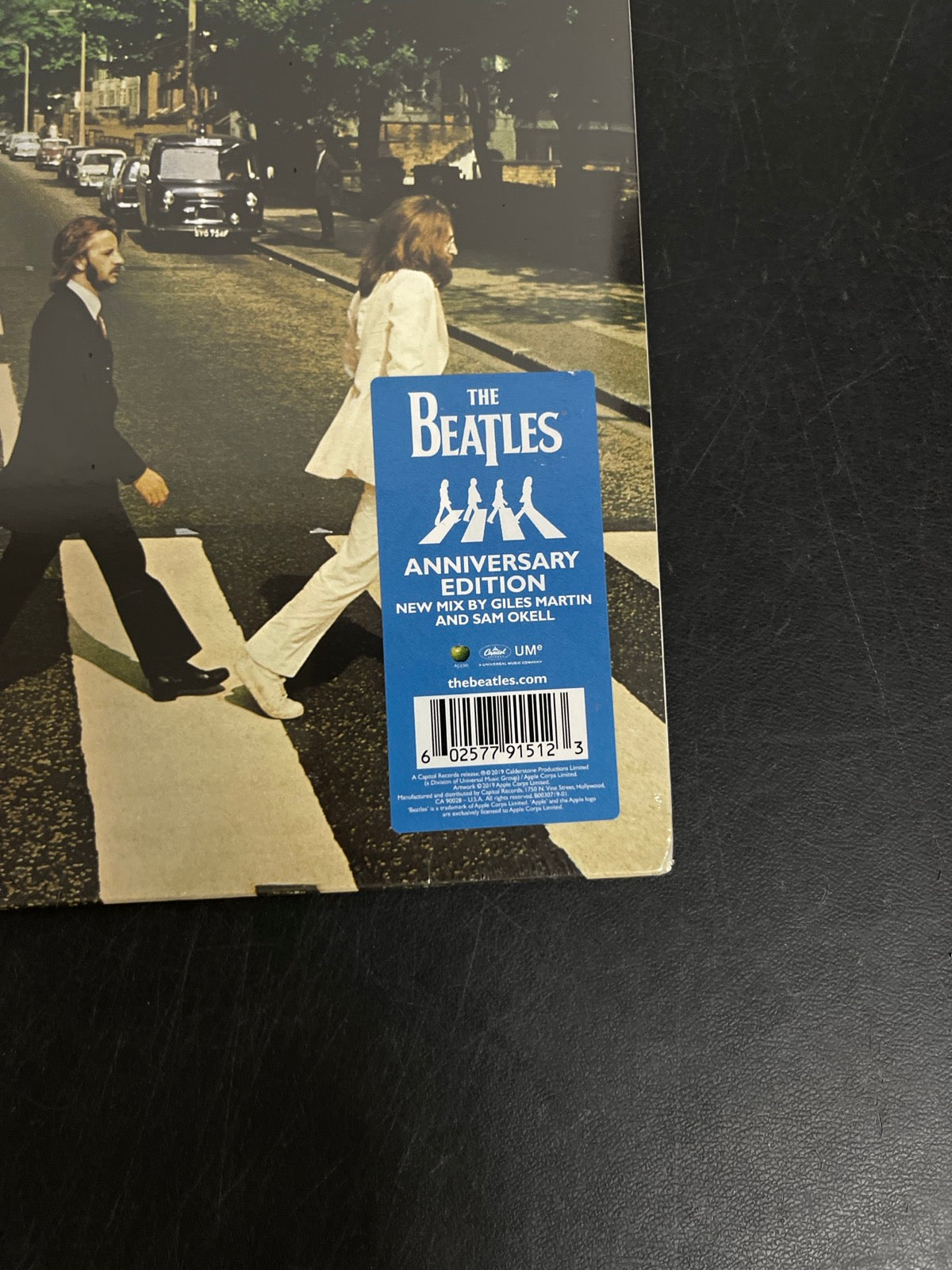 FRONT_BR - The Beatles - Abbey Road LE 180gm Remastered Ann. Ed Vinyl USED NOT TESTED