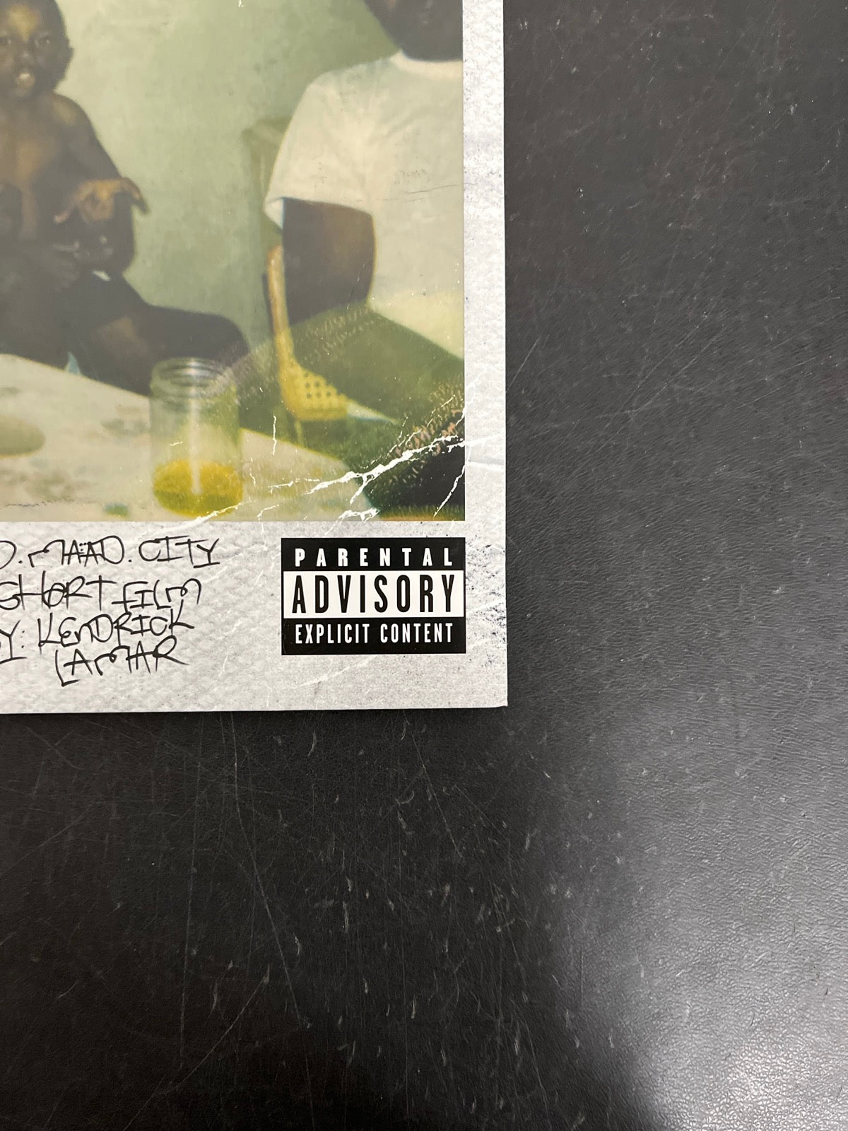 FRONT_BR - Kendrick Lamar - good kid, m.A.A.d city LE Red Vinyl USED NOT TESTED