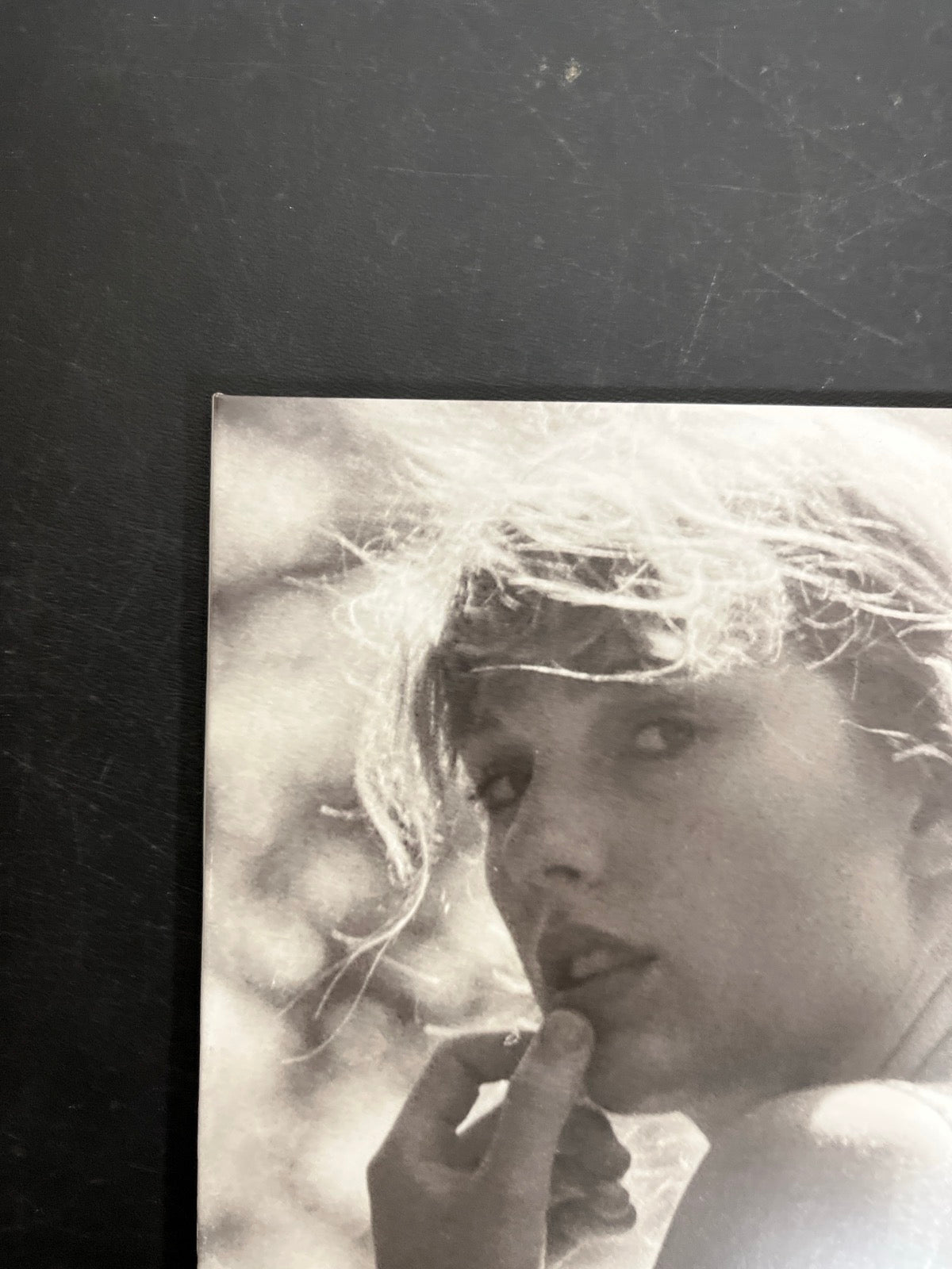 FRONT_TL - Taylor Swift - Folklore LE Red Etched Vinyl USED NOT TESTED