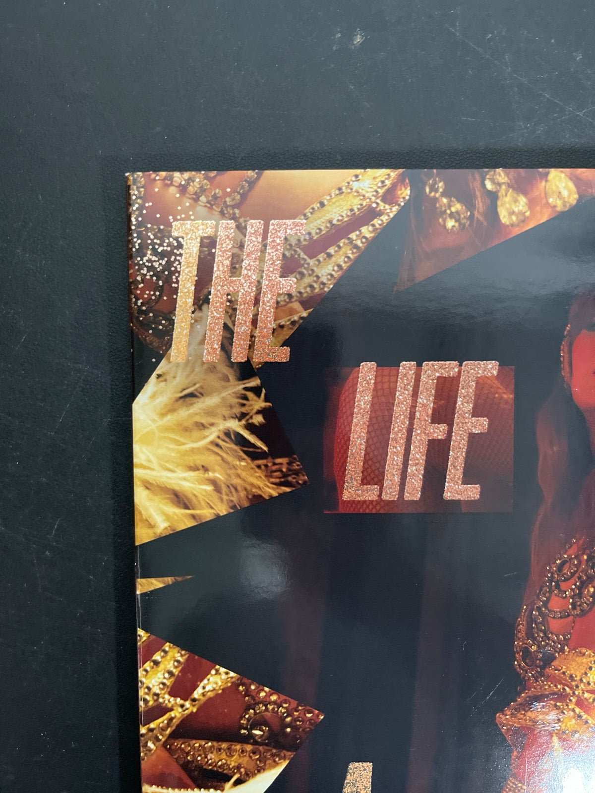 FRONT_TL - Taylor Swift - The Life of a ... LE 180gm Pink Yellow Vinyl USED NOT TESTED