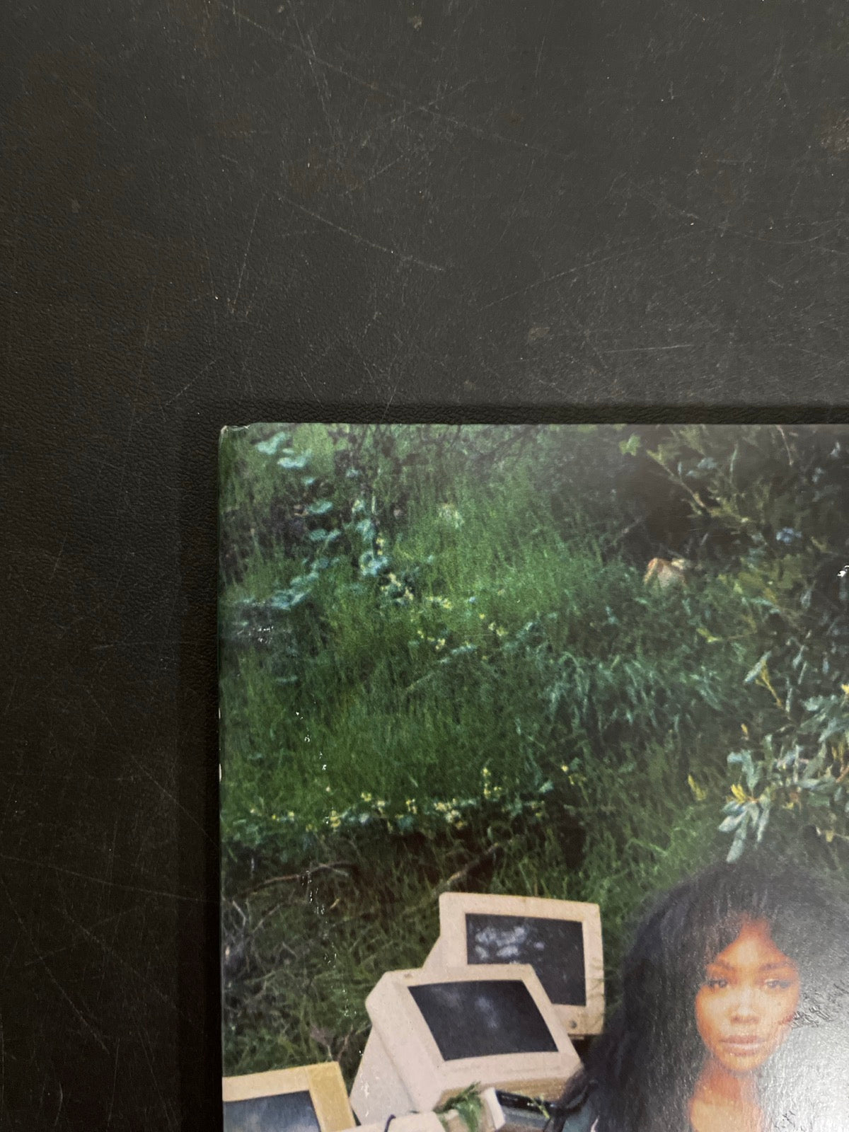 FRONT_TL - SZA - Ctrl LE Translucent Green Vinyl USED NOT TESTED